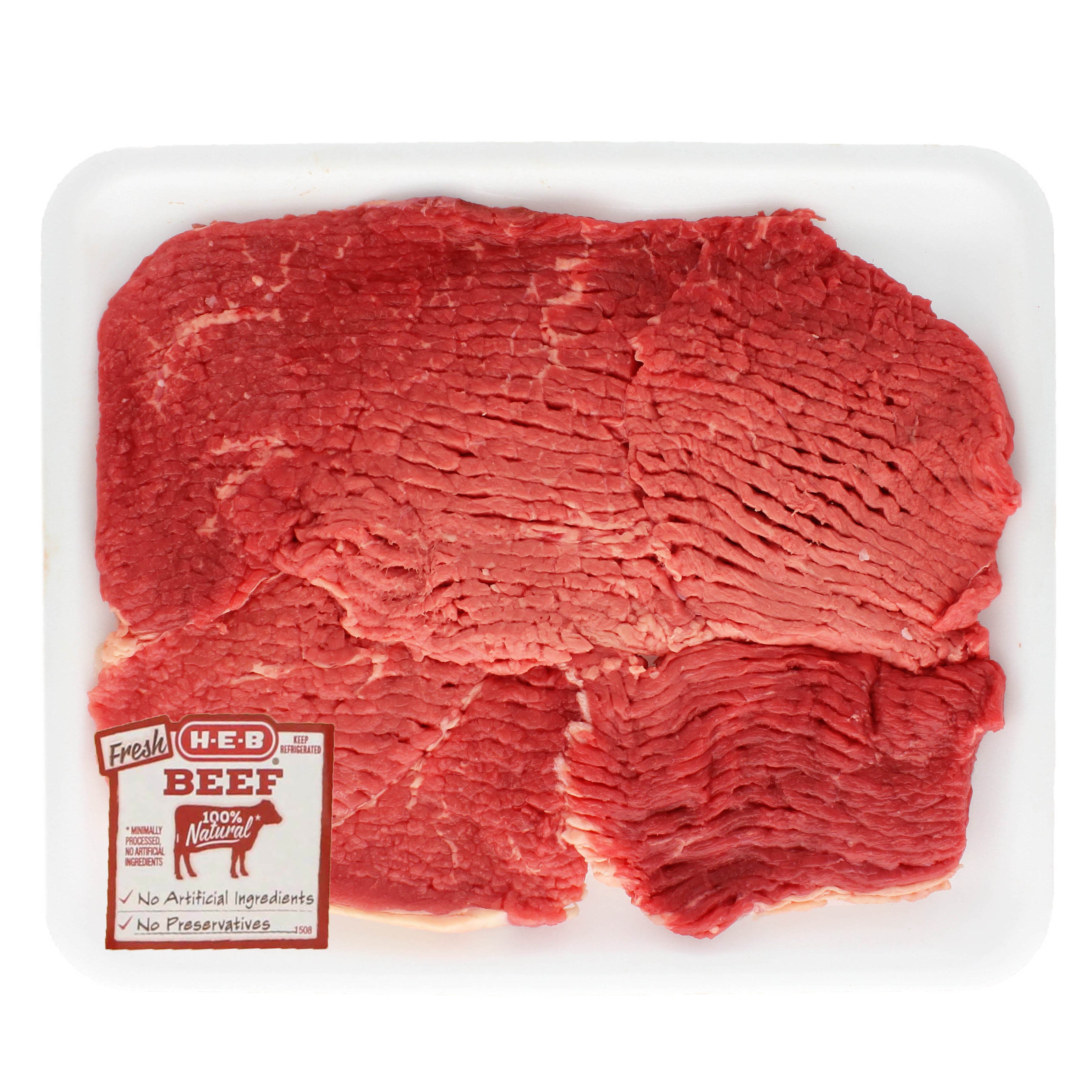 H-E-B Beef Round Steak Tenderized, USDA Select - Shop Beef At H-E-B