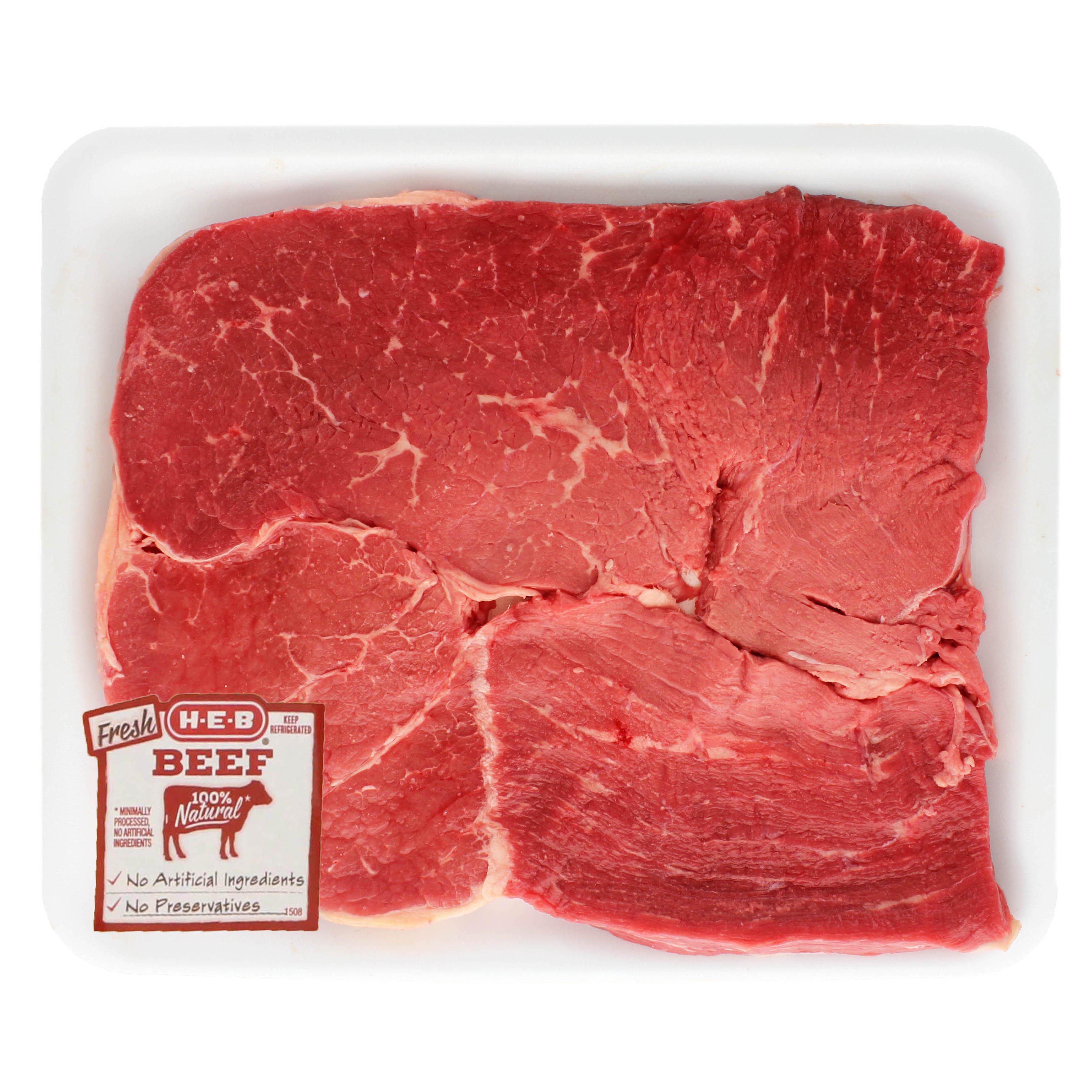 HEB Beef Round Steak, USDA Select Shop Beef at HEB