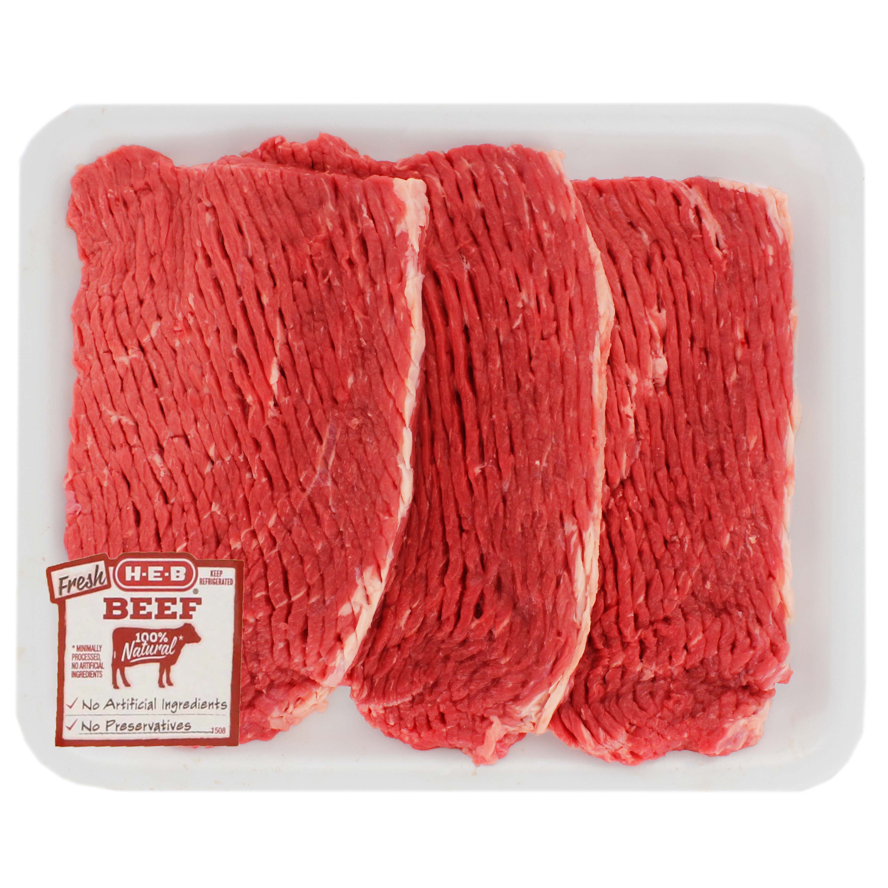 HEB Beef Bottom Round Steak Tenderized, USDA Select Shop Beef at HEB