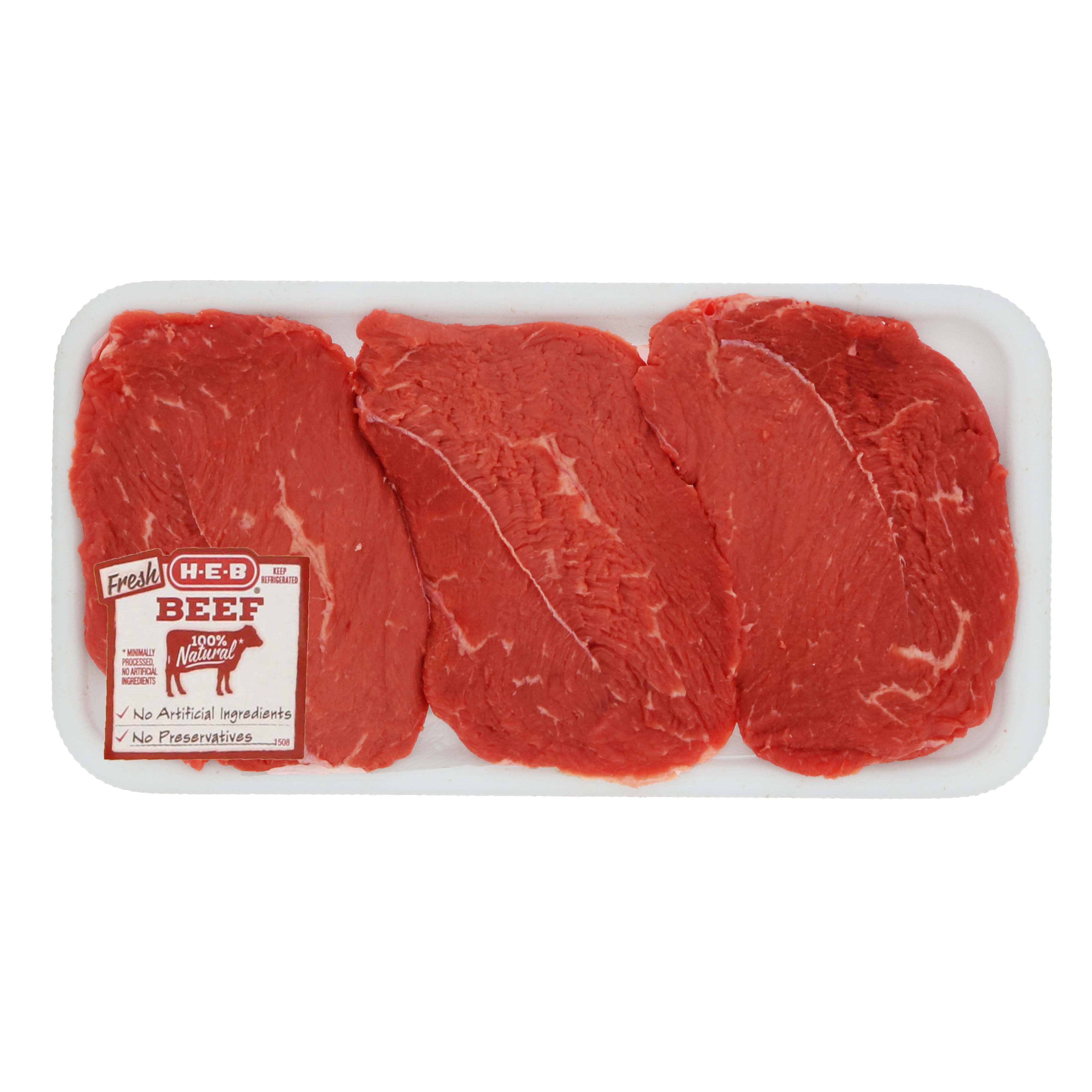 HEB Beef Round Tip Steak, USDA Select Shop Beef at HEB