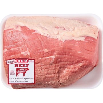 H-E-B Beef Eye of Round Roast - USDA Select, Avg. 2.5 lbs