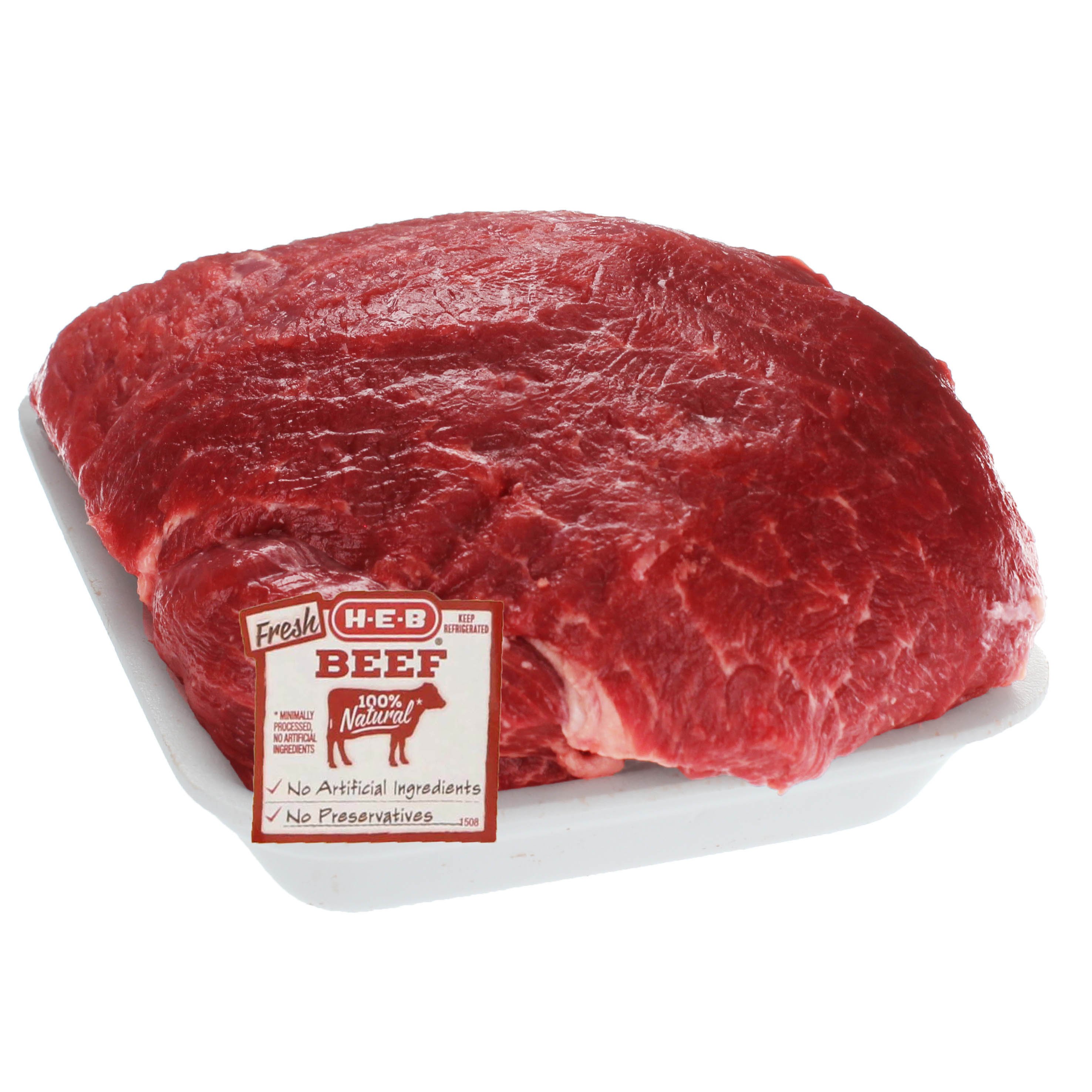 H E B Beef Round Sirloin Tip Roast Usda Select Shop Beef At H E B 