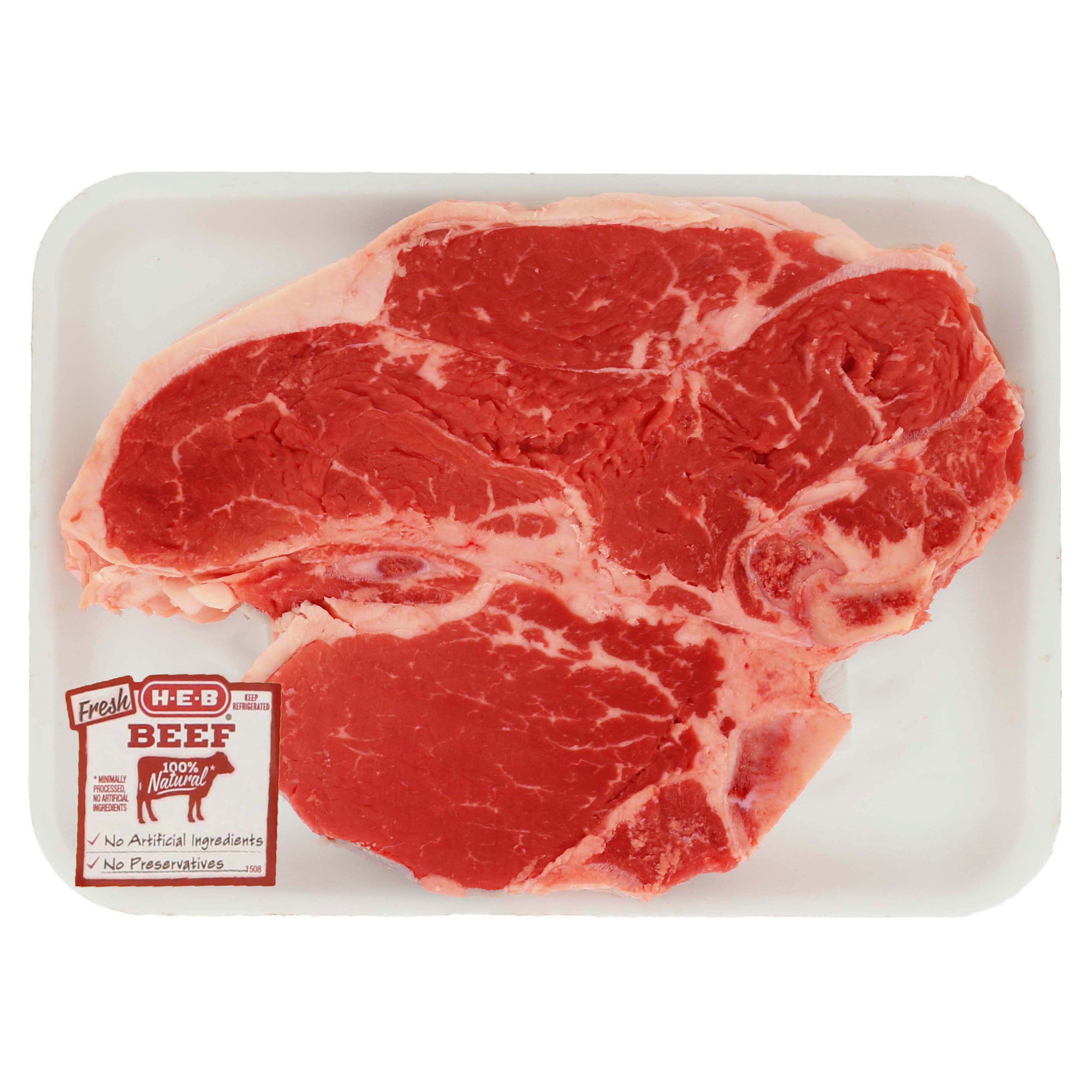 H E B Beef Porterhouse Steak Usda Select Shop Beef At H E B