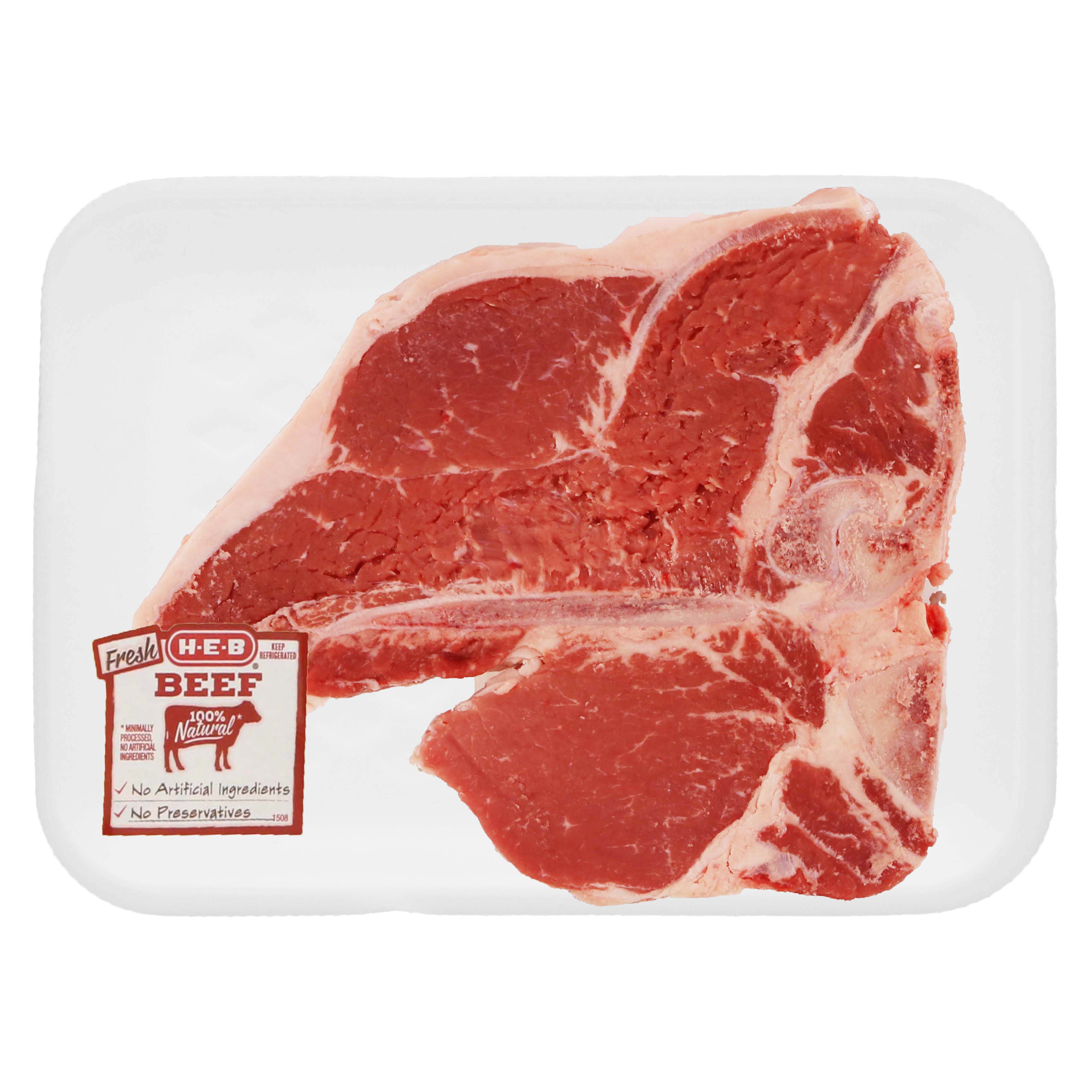 HEB Beef Porterhouse Steak Thick, USDA Select Shop Beef at HEB