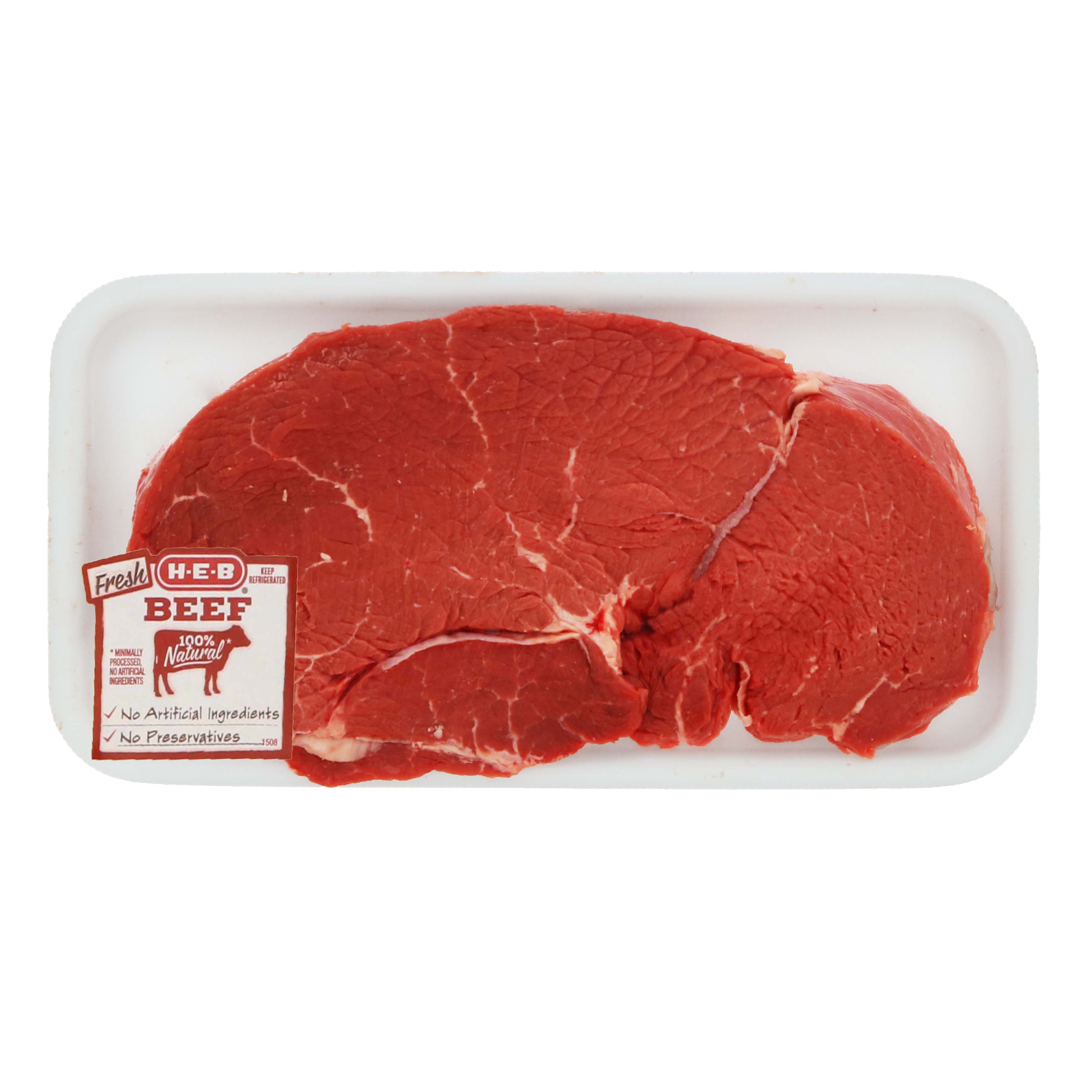 HEB Boneless Beef Center Cut Sirloin Steak USDA Select Shop Beef