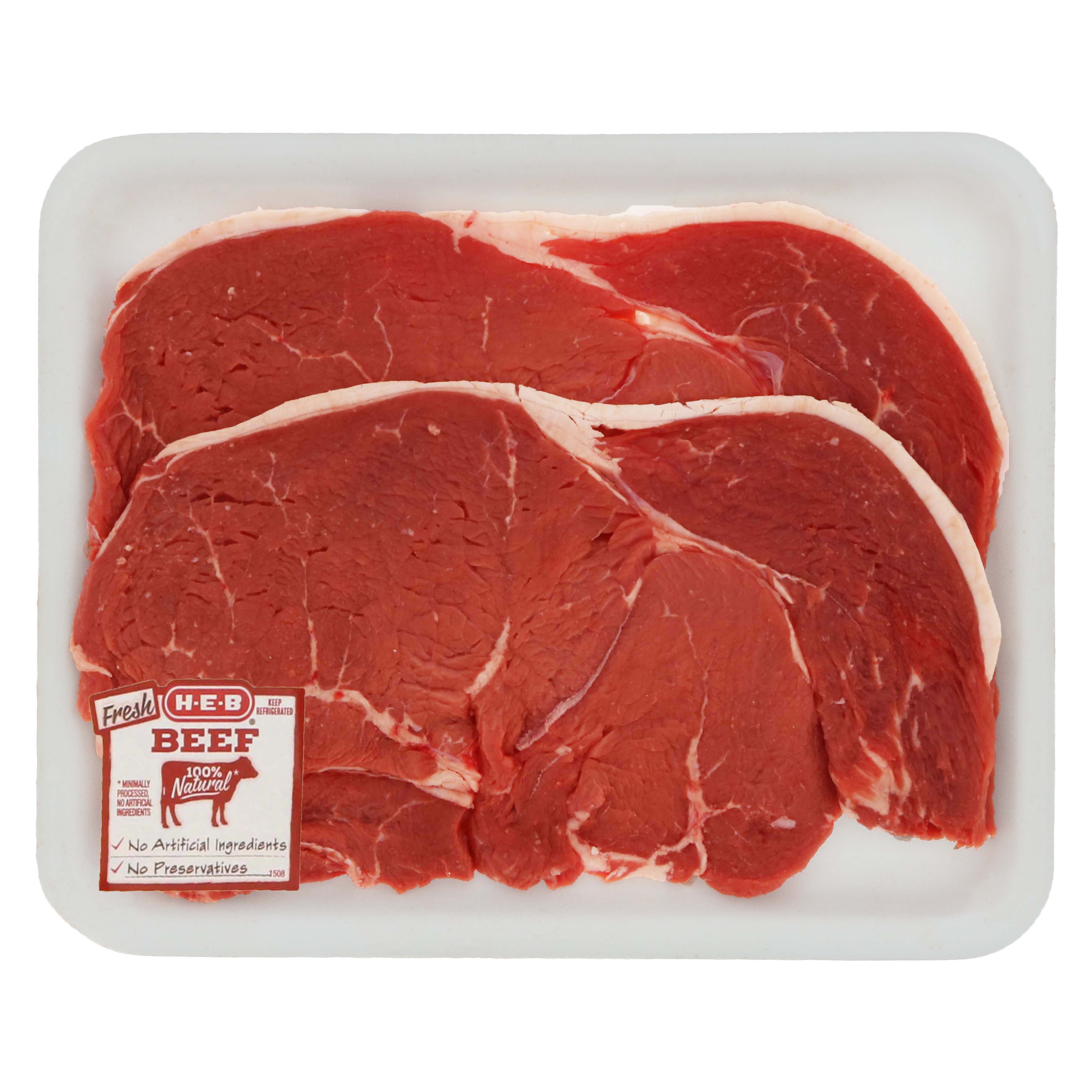 HEB Beef Top Sirloin Steak Thin USDA Select Shop Beef at HEB