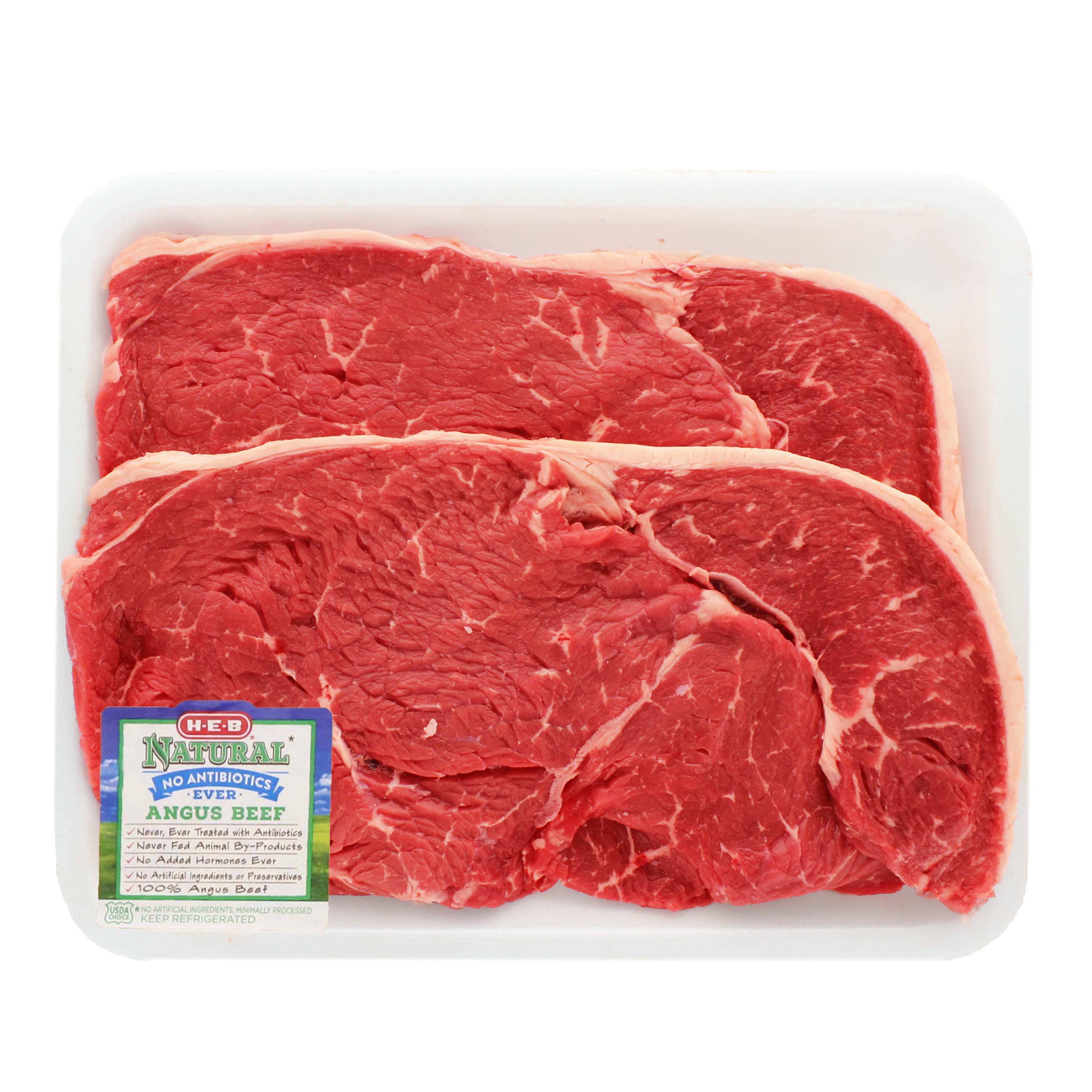 HEB Natural Beef Top Sirloin Steak Thin, USDA Choice Shop Beef at HEB