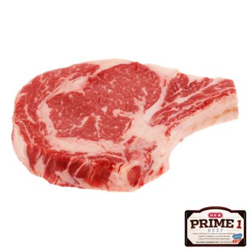 H-E-B Prime 1 Beef Bone-in Ribeye Steak, Avg. 1.4 lbs