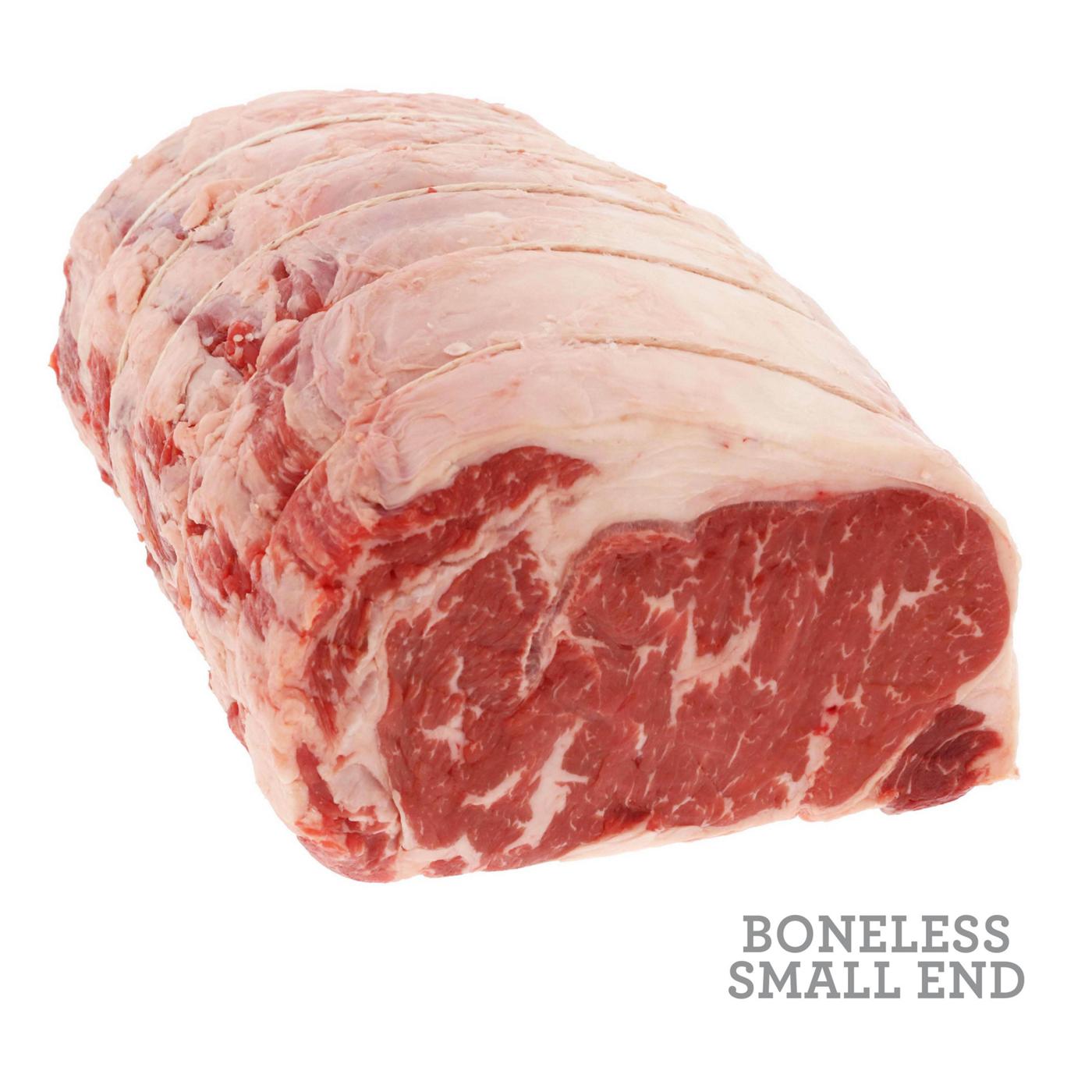 HEB Prime 1 Beef Boneless Ribeye Roast Shop Beef at HEB