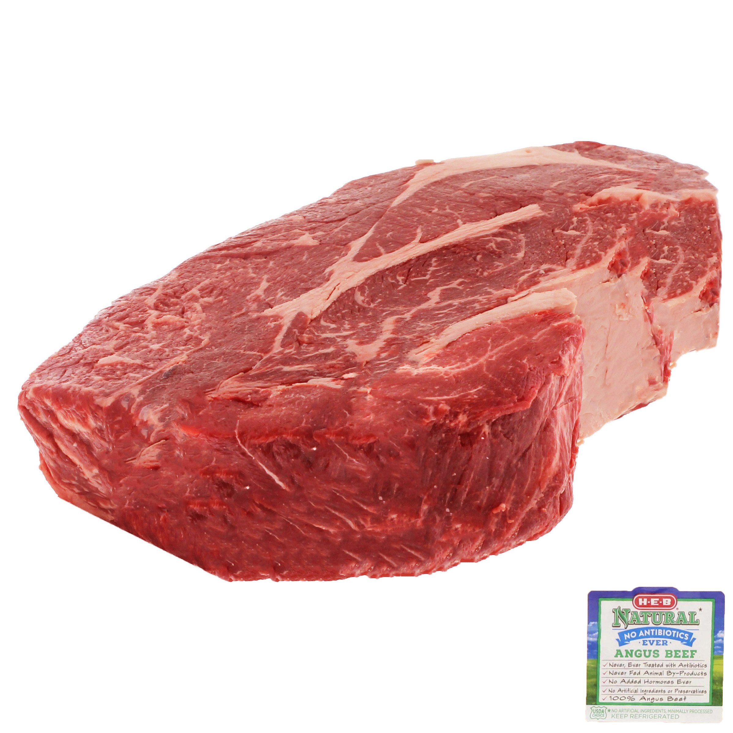 HEB Natural Beef Chuck Roast Boneless, USDA Choice Shop Beef at HEB