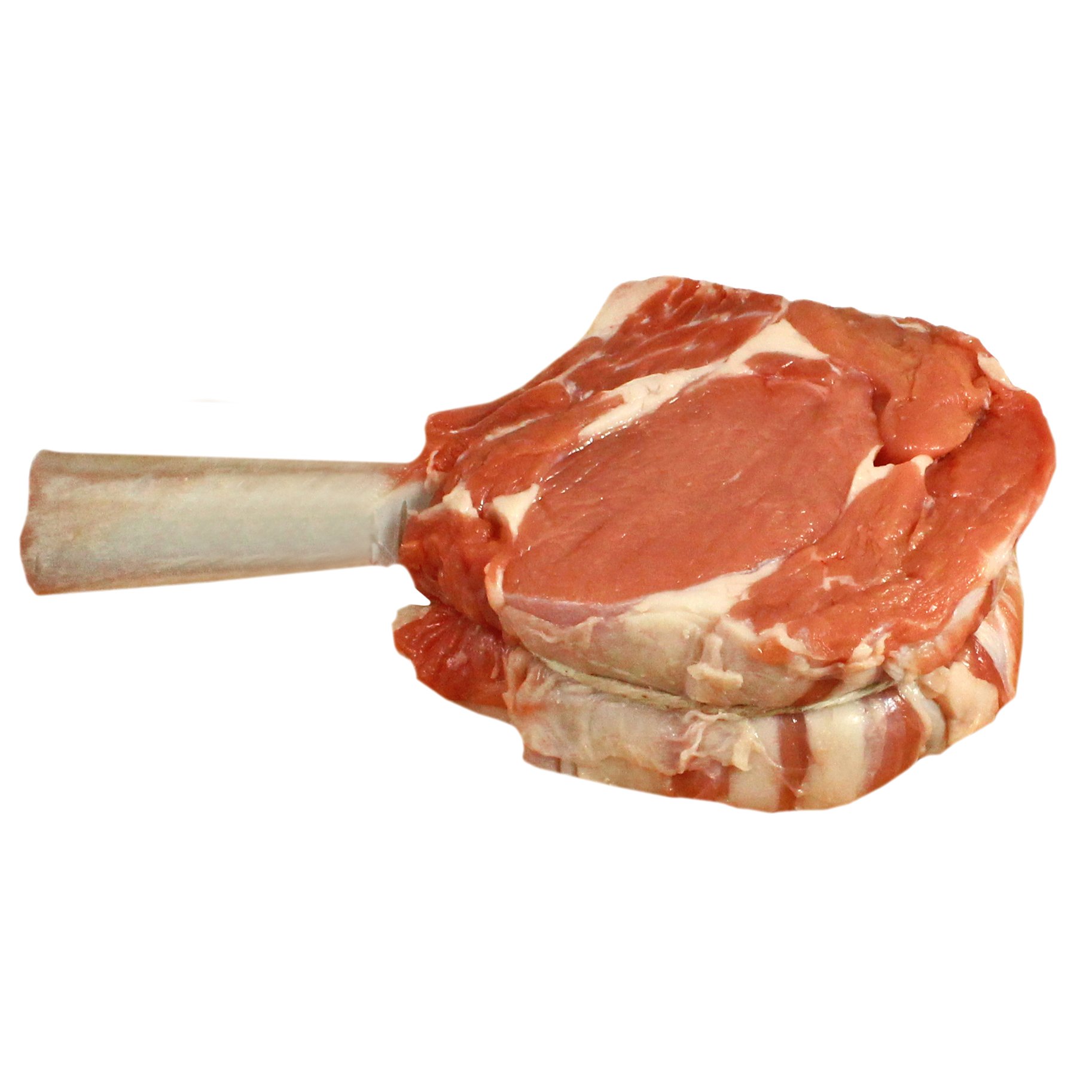 Fresh Veal Rib Chops BoneIn, Extra Thick, Frenched Shop Veal at HEB