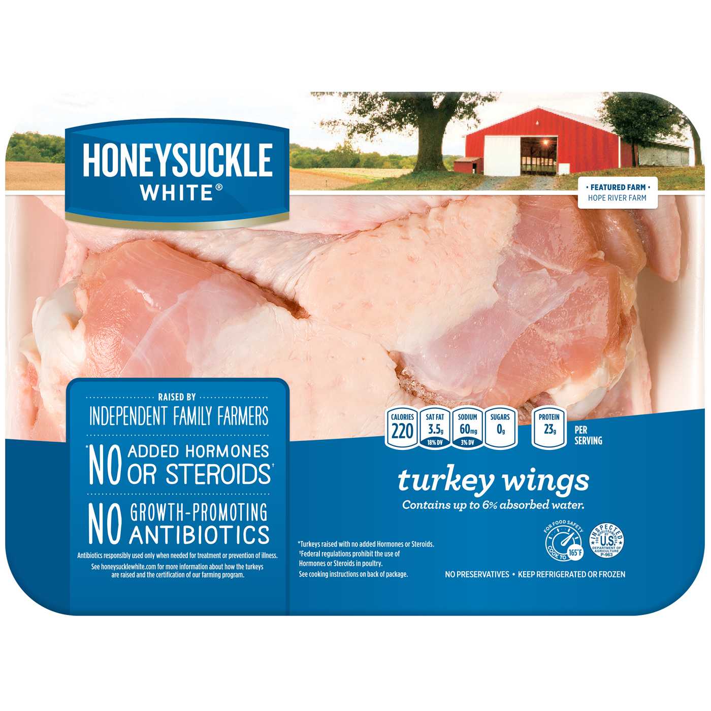 Honeysuckle White Turkey Wings; image 1 of 5