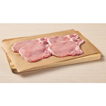 H-E-B Bone-in Center Loin Pork Chops, Thin Cut, Avg. 1.22 lbs