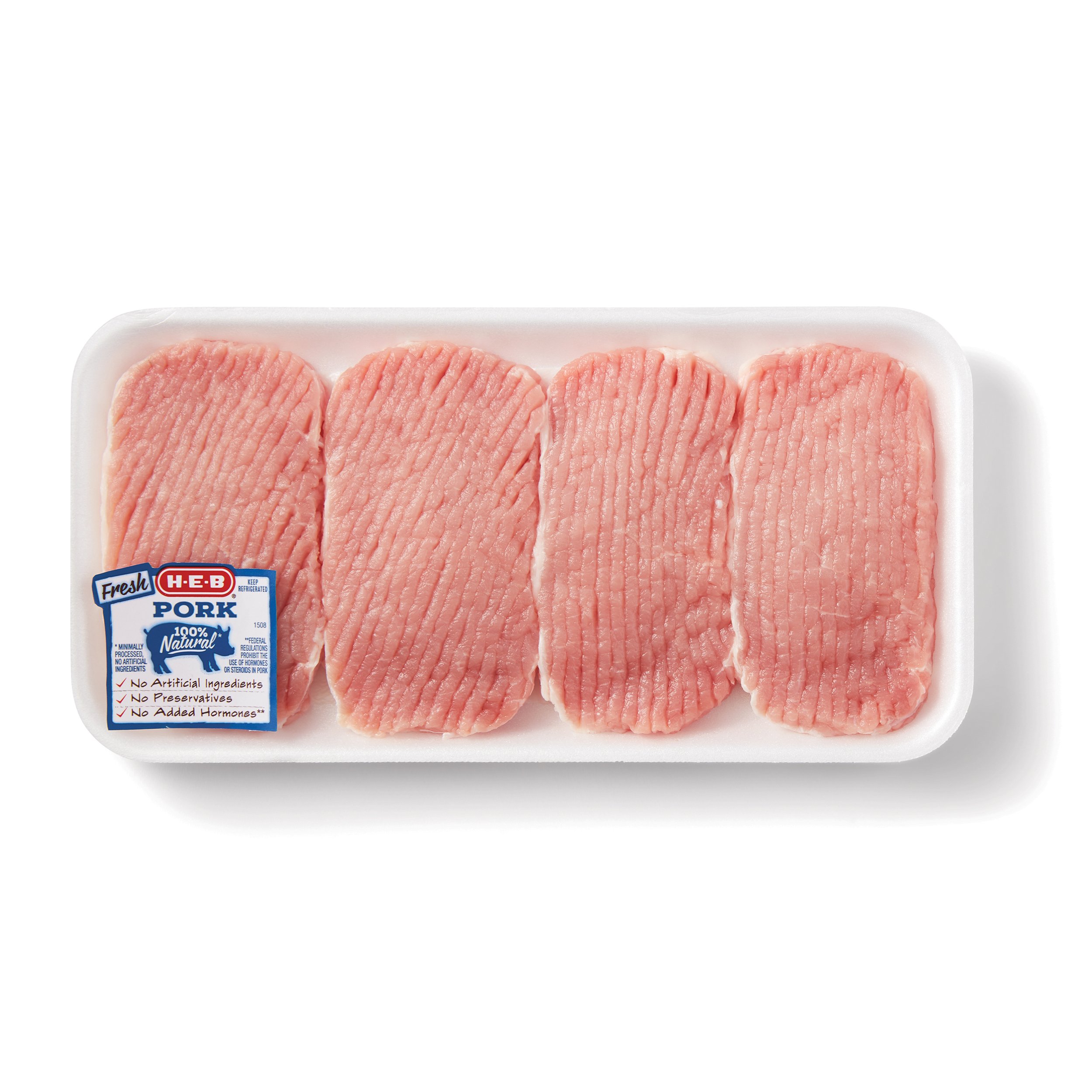 H-E-B Pork Center Loin Chops Boneless Tenderized - Shop Pork at H-E-B