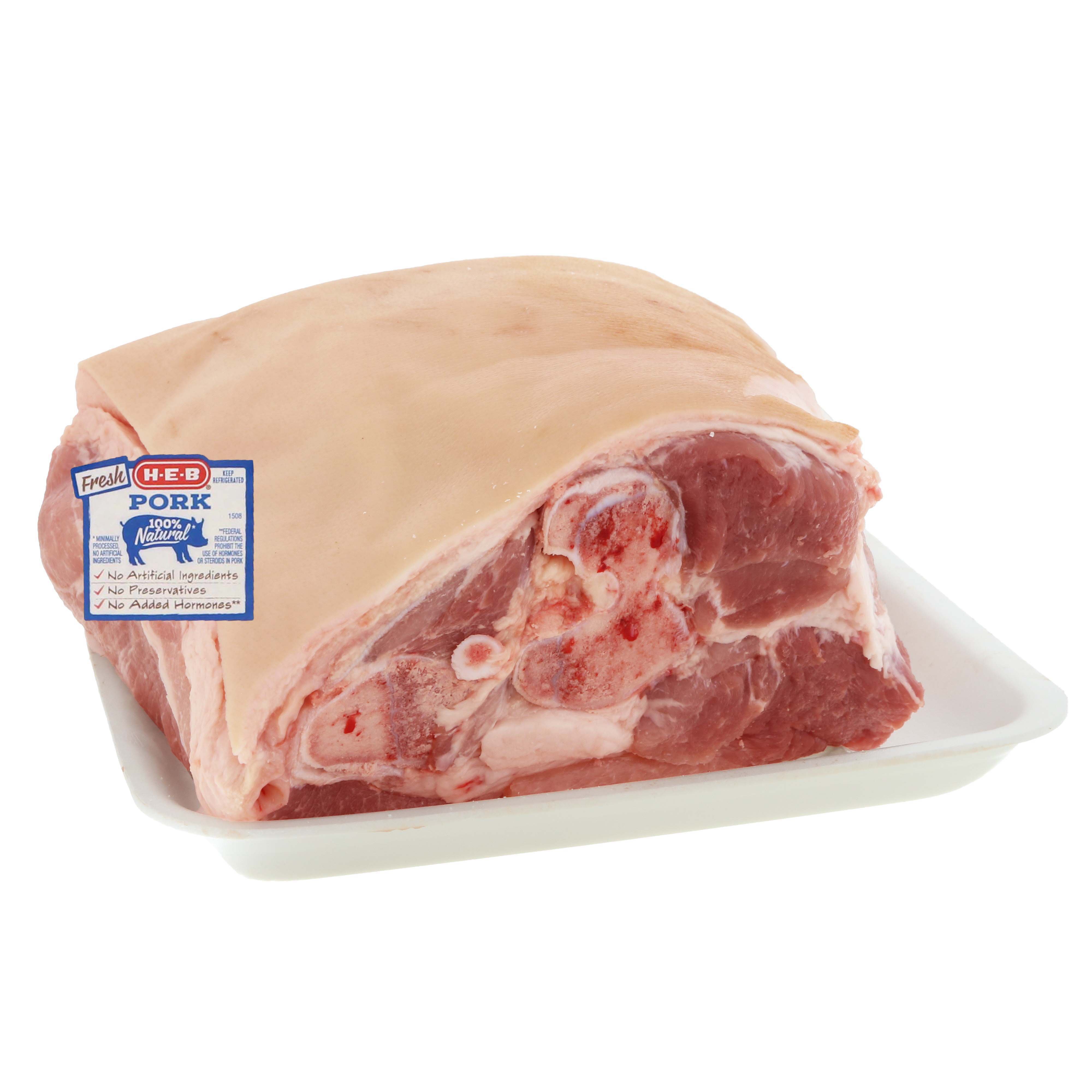 HEB Pork Whole Picnic Roast BoneIn Shop Meat at HEB