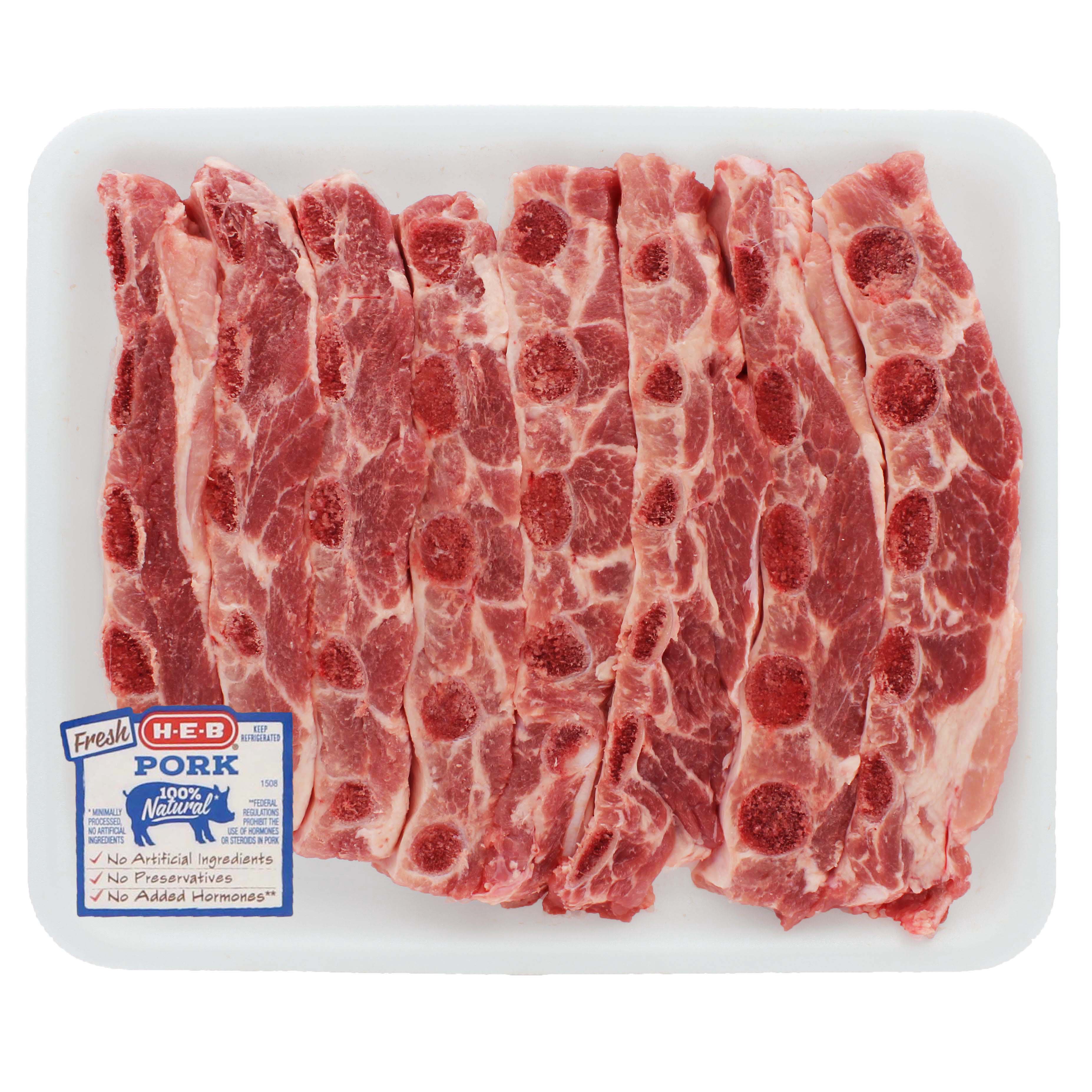 H-E-B Pork Cross Cut Spare Ribs Value Pack - Shop Pork At H-E-B