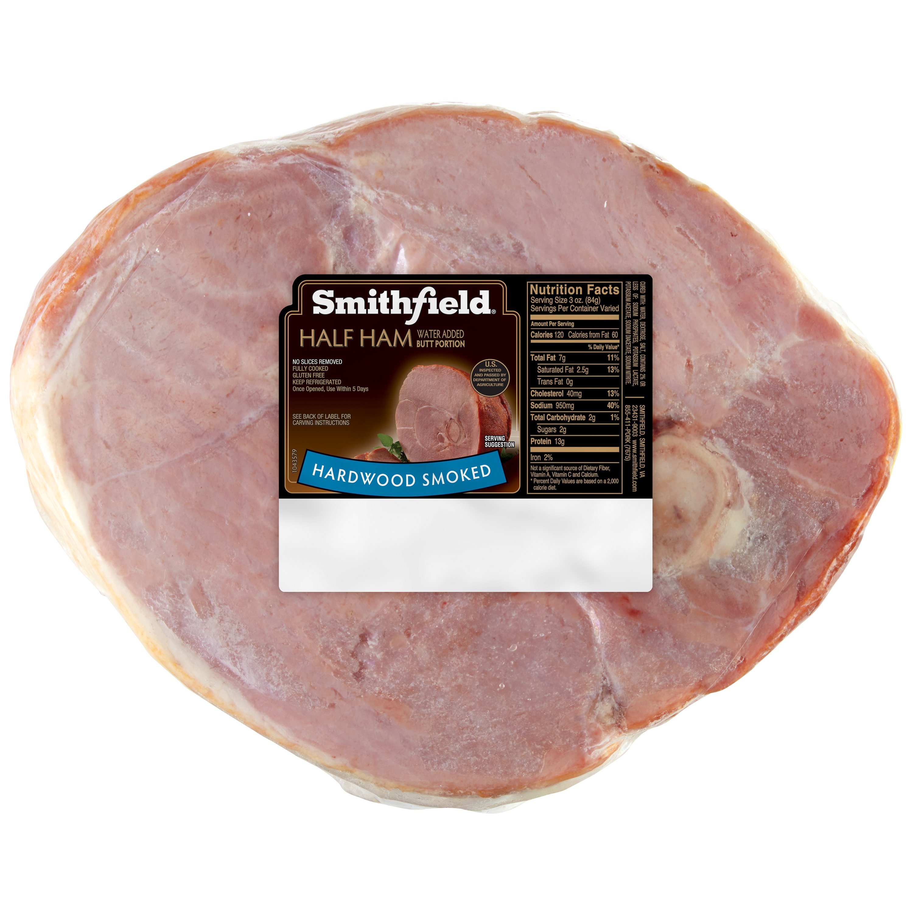 Smithfield Butt Ham Portion Shop Pork at HEB