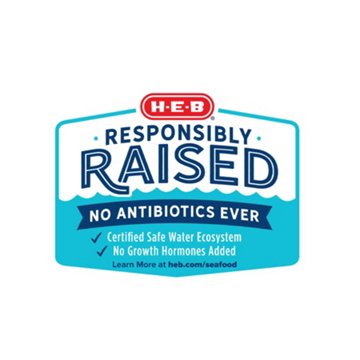 H-E-B Responsibly Raised Fresh Redfish Fillet, lb