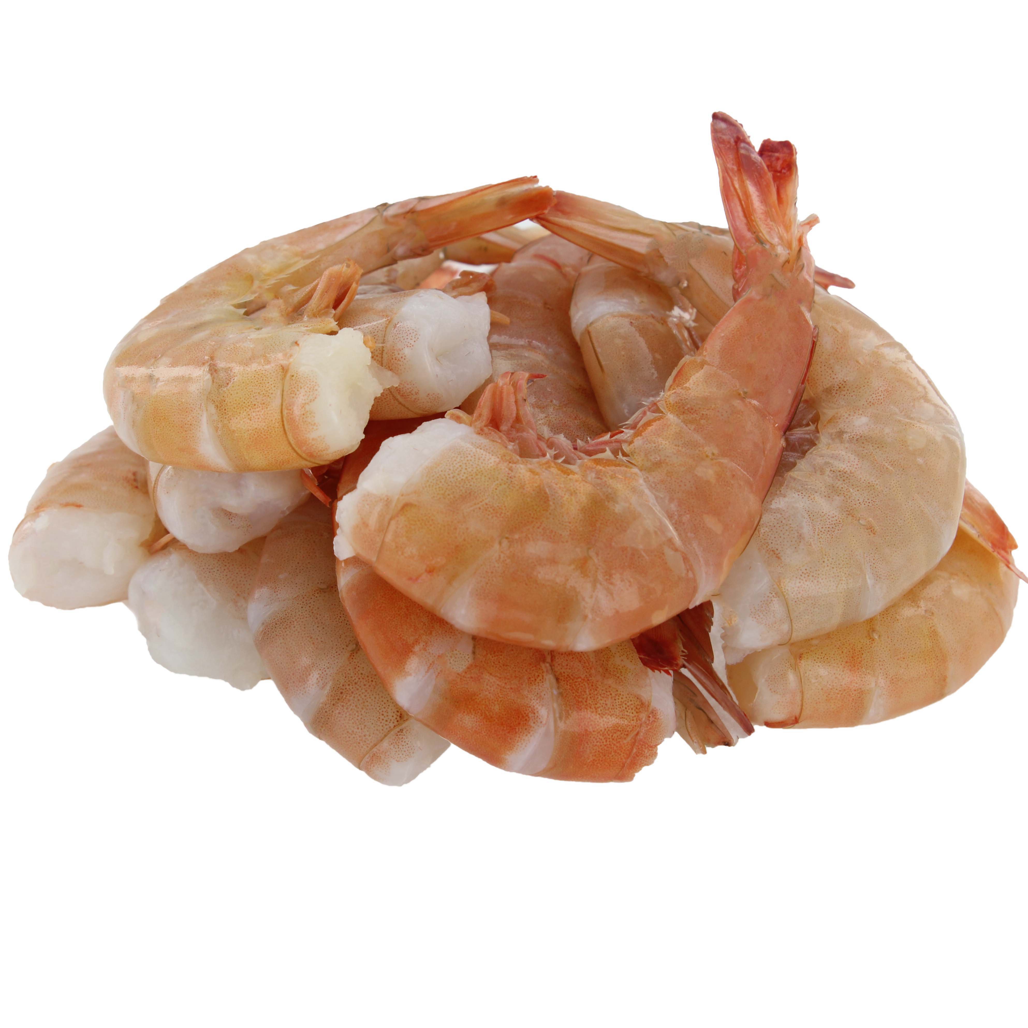 H-E-B Wild Caught Raw Gulf Brown Shrimp - Shop Shrimp & Shellfish At H-E-B