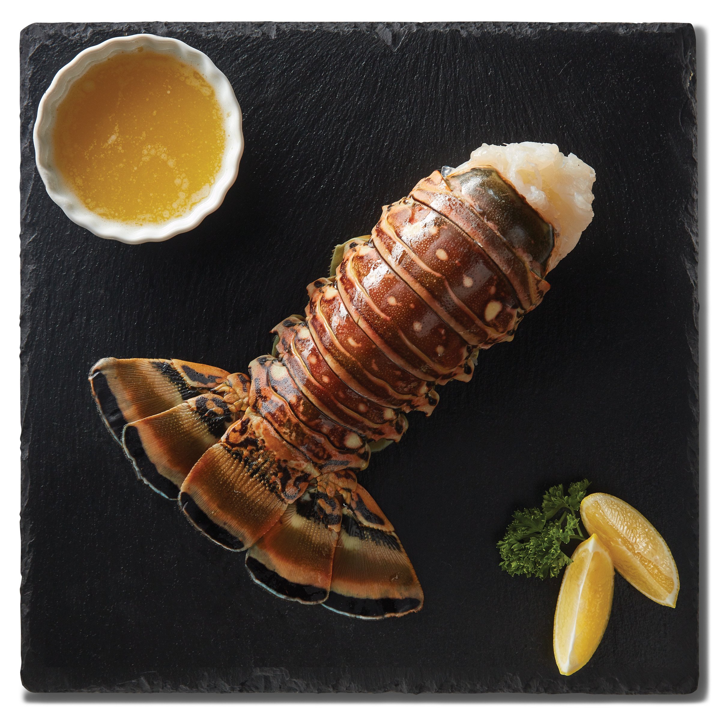 HEB Wild Caught Raw Caribbean Lobster Tail Shop Shrimp & Shellfish