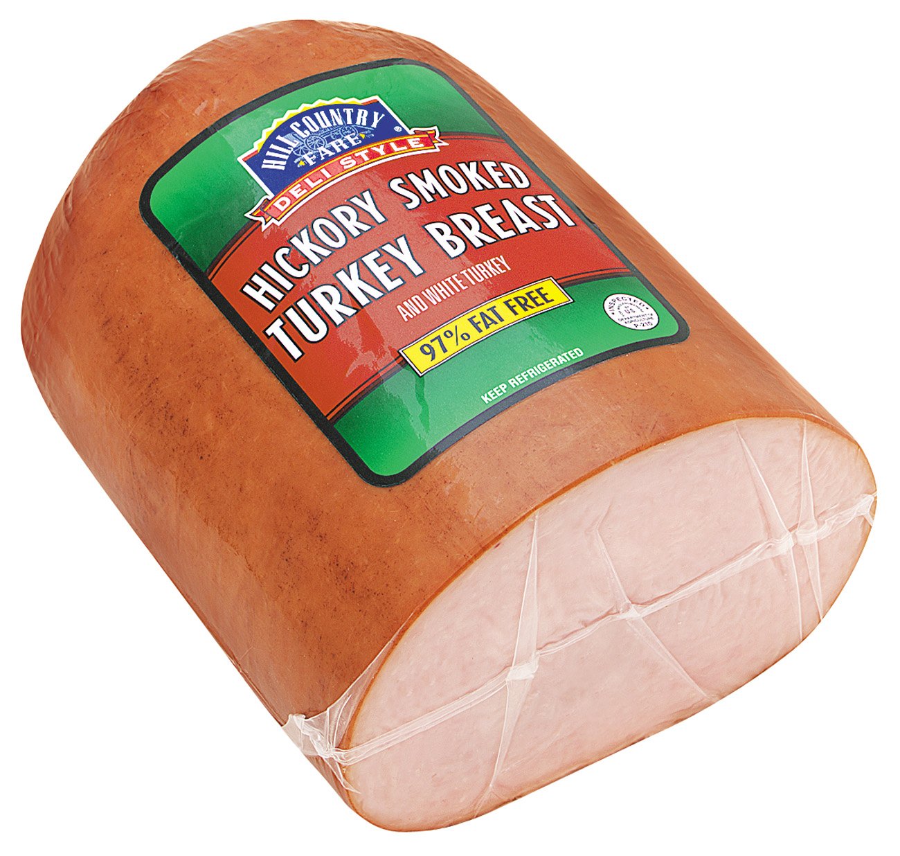 Hill Country Fare Deli Style Smoked White Turkey Breast, Sliced - Shop ...