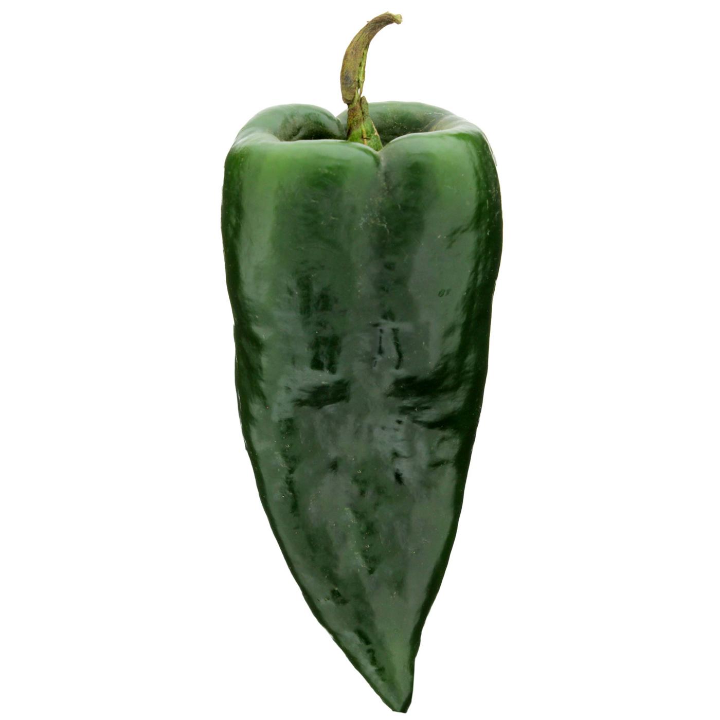 Fresh Poblano Pepper; image 1 of 2