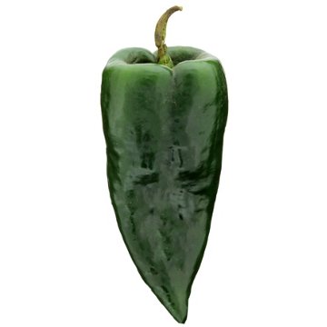 Fresh Poblano Pepper, Avg. 0.27 lb