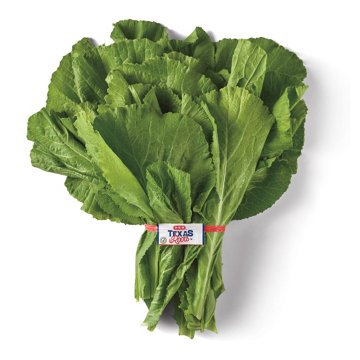 H-E-B Texas Roots Fresh Straight Leaf Mustard Greens, 1 Bundle