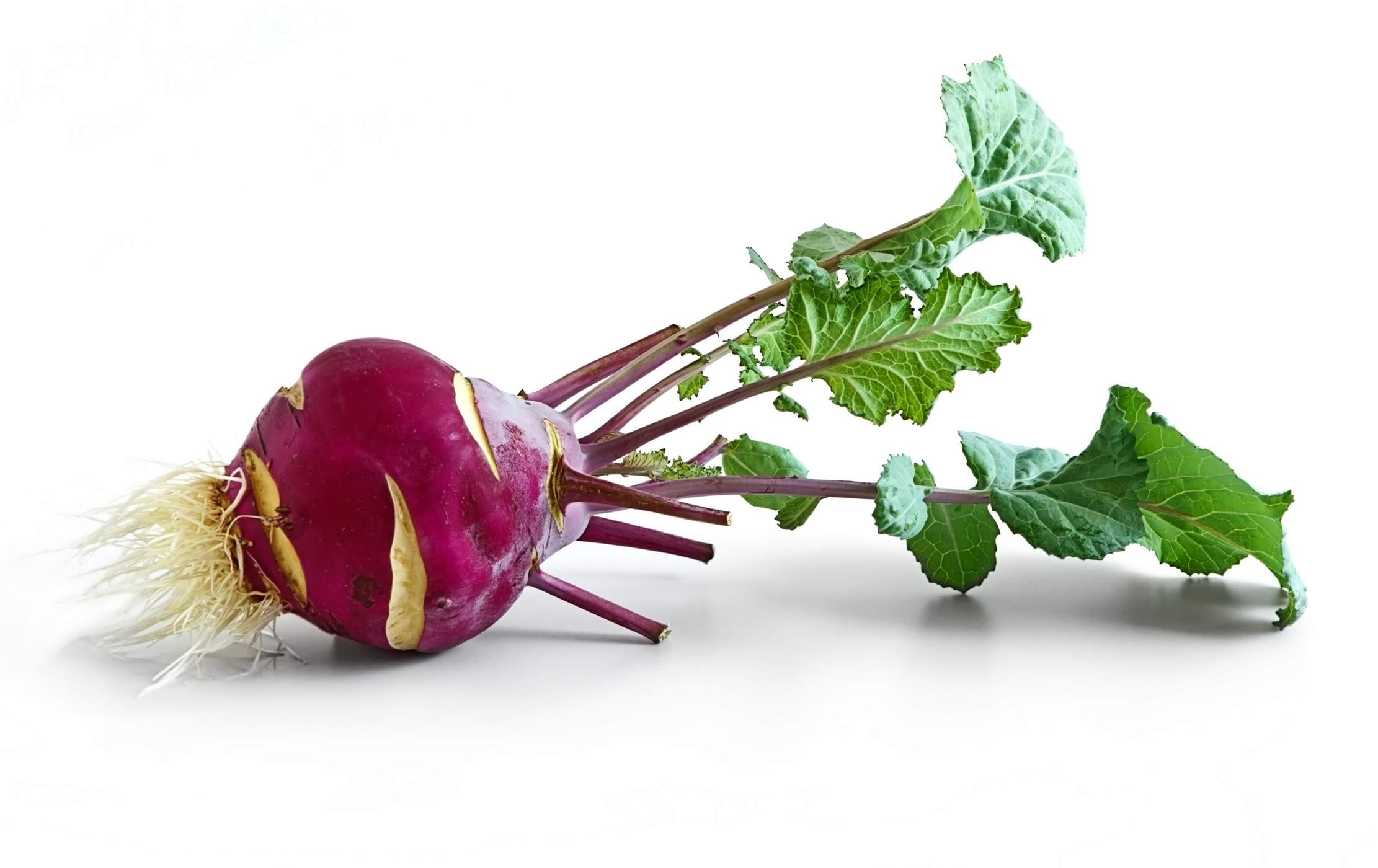 Fresh Baby Purple Kohlrabi; image 1 of 2