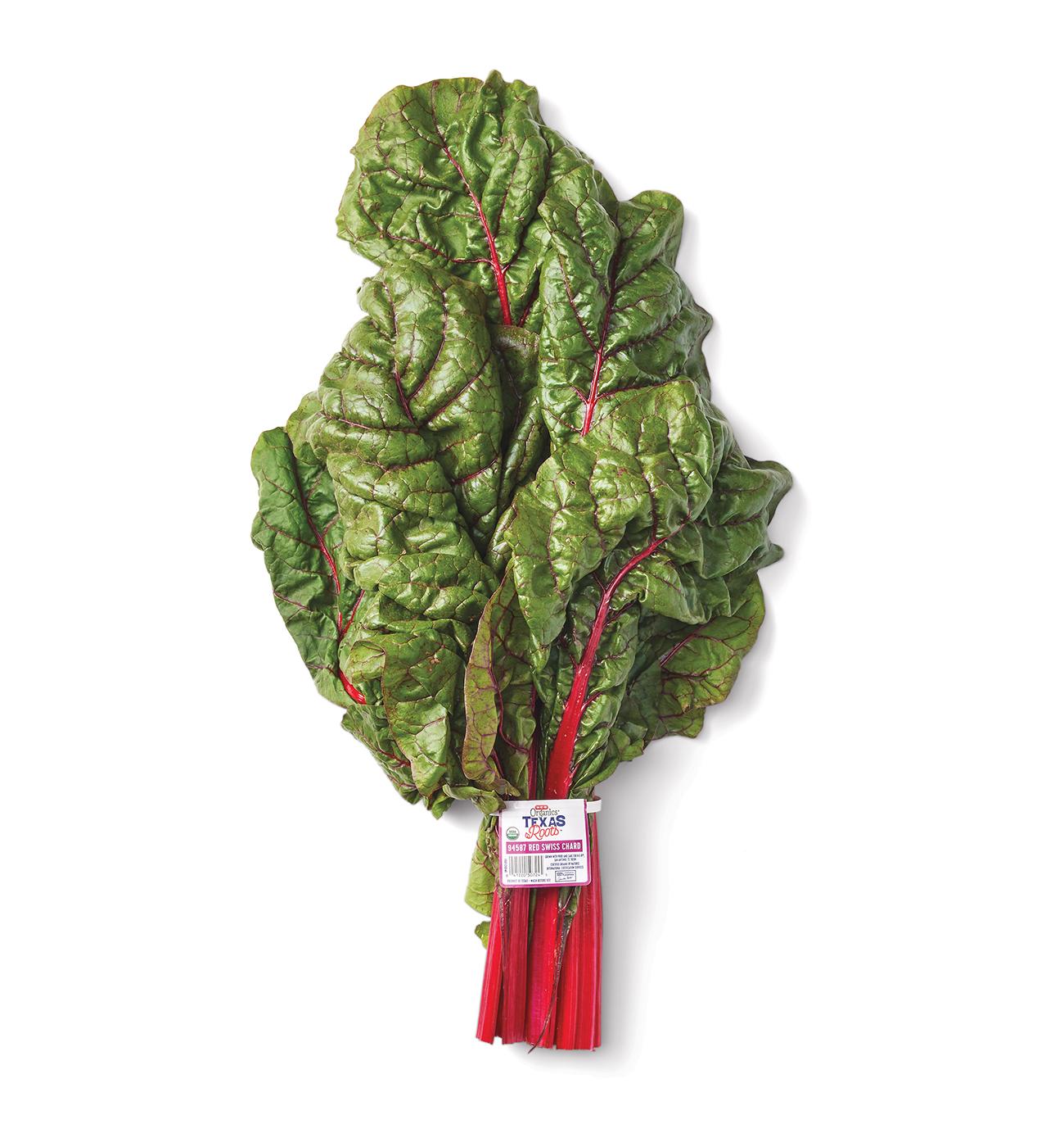 H-E-B Texas Roots Organic Red Swiss Chard; image 1 of 3