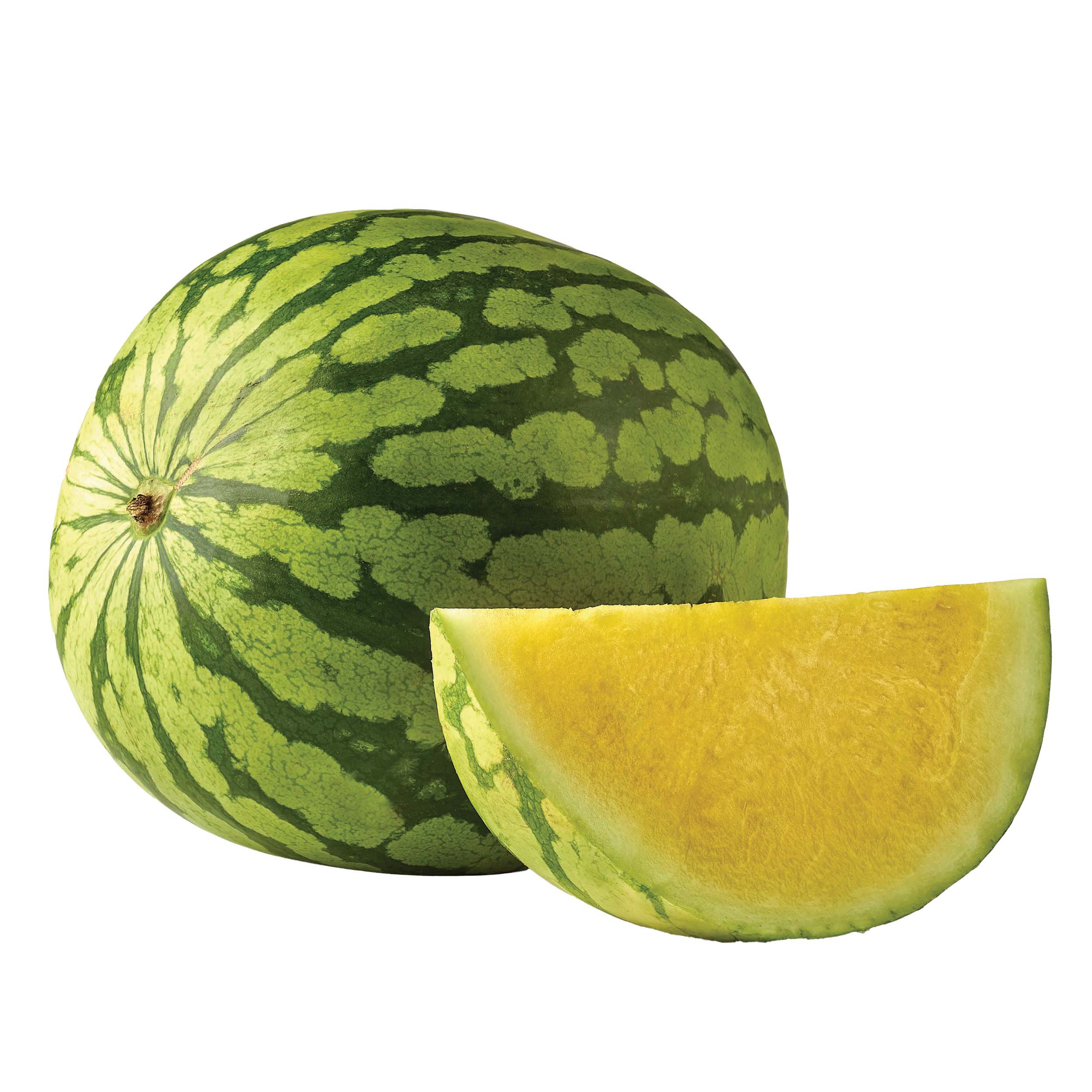 Fresh Yellow Flesh Seedless Watermelon Shop Melons At H E B