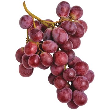 Fresh Seeded Red Grapes, Avg. 1.44 lbs