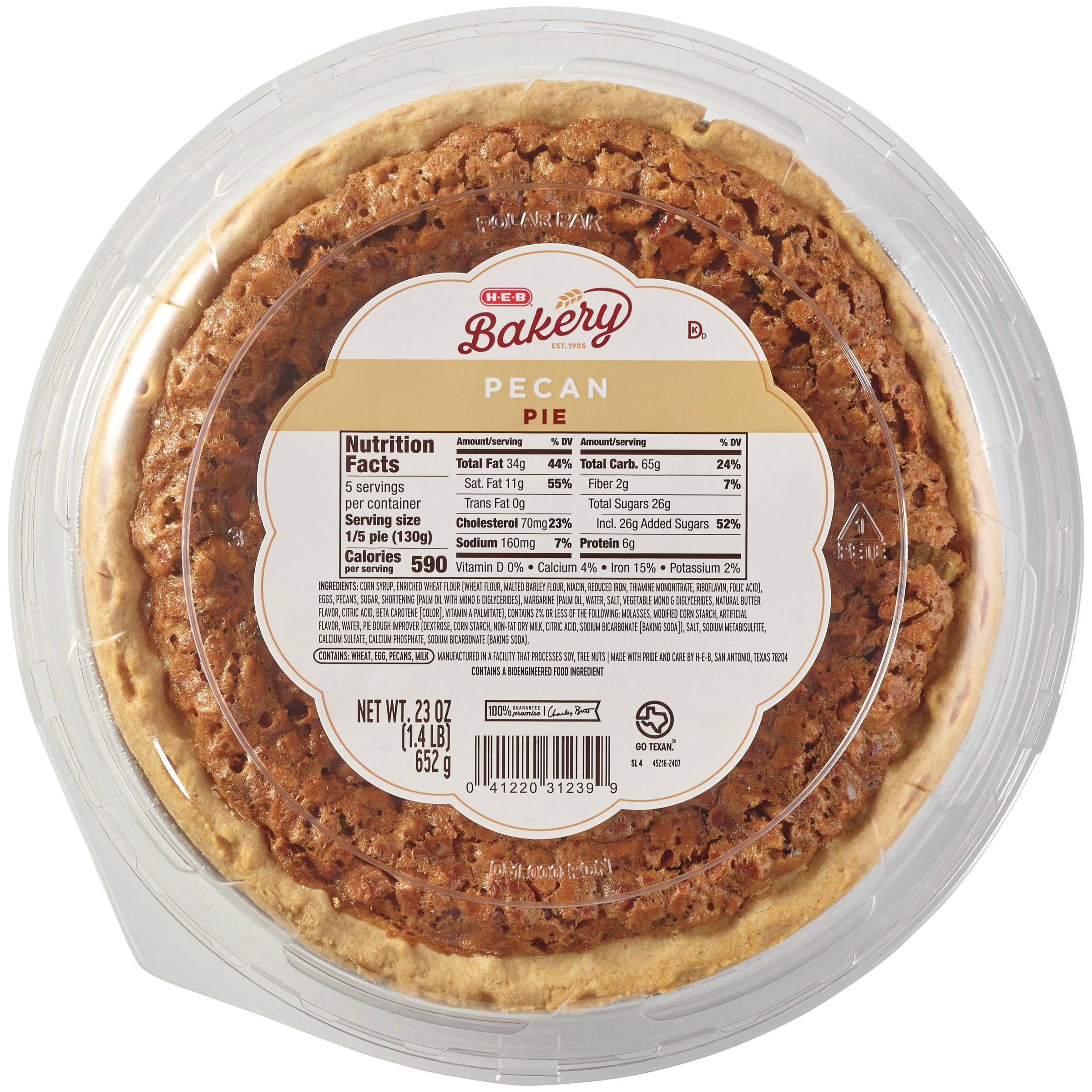 H-E-B Bakery Pecan Pie - Shop Pies At H-E-B