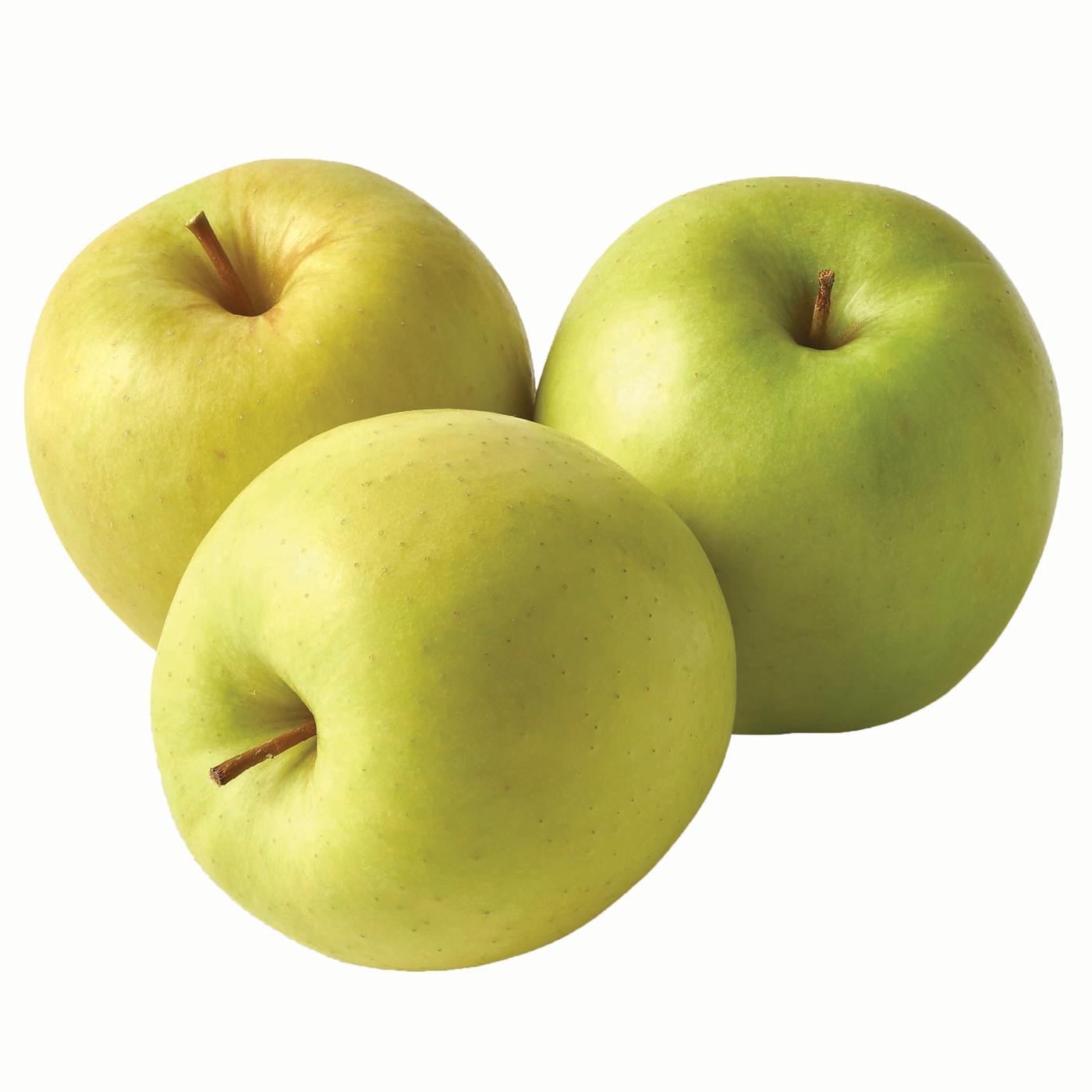 Golden Delicious Apples Information and Facts  Golden delicious apple,  Yellow apple, Apple picture