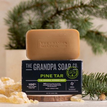 The Grandpa Soap Co. Wonder Pine Tar Soap