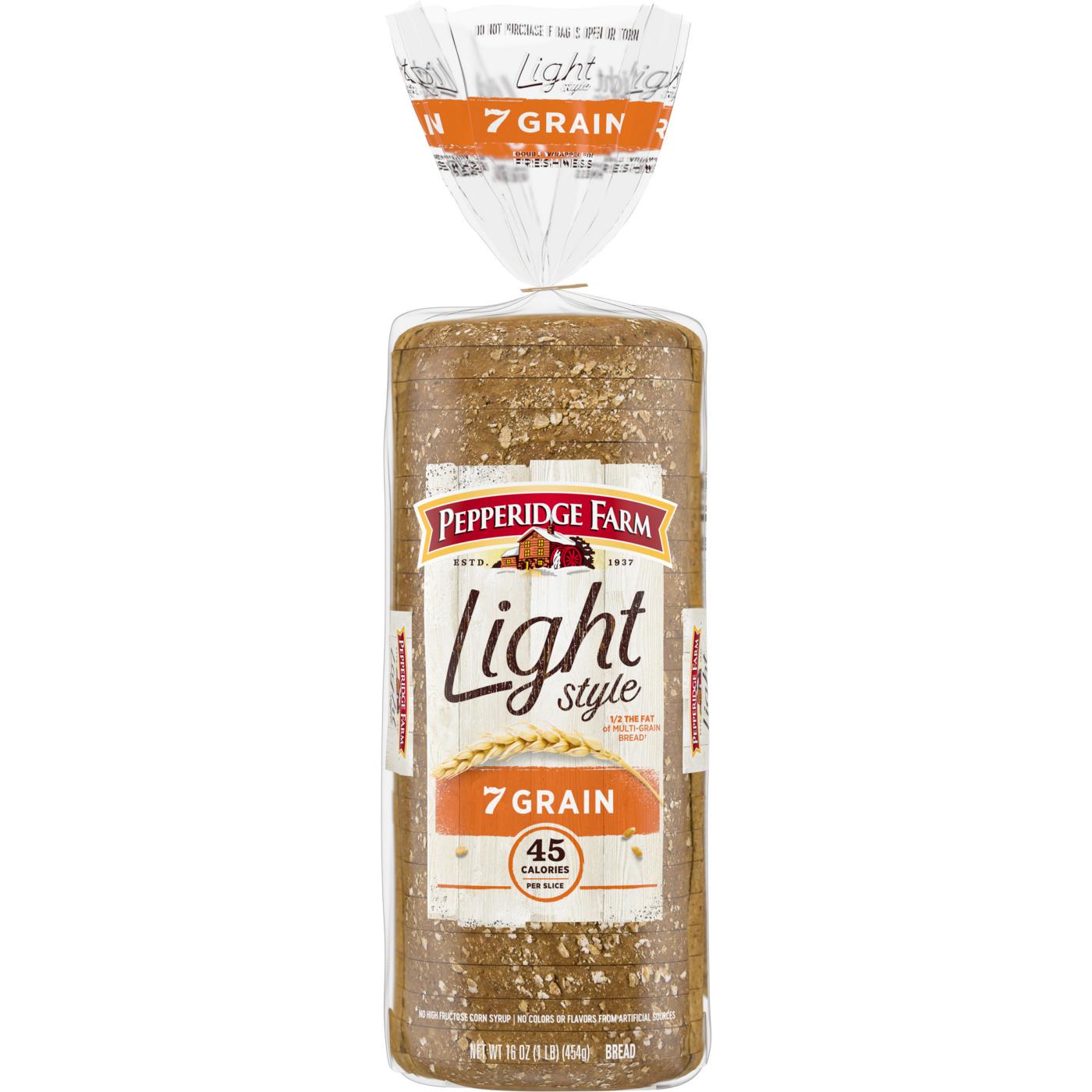 Pepperidge Farm Light Style 7 Grain Bread; image 1 of 6