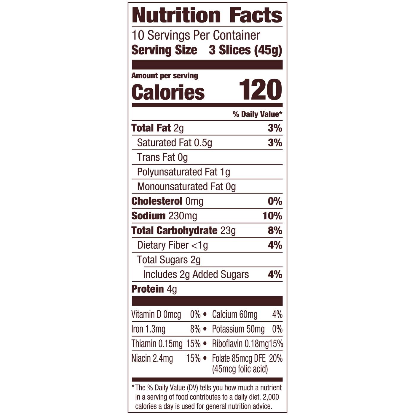 Pepperidge Farm Very Thin Enriched White Thin Sliced Bread; image 3 of 3