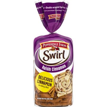 Pepperidge Farm Raisin Cinnamon Swirl Sliced Bread, 16 oz