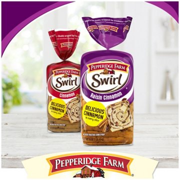Pepperidge Farm Raisin Cinnamon Swirl Sliced Bread, 16 oz
