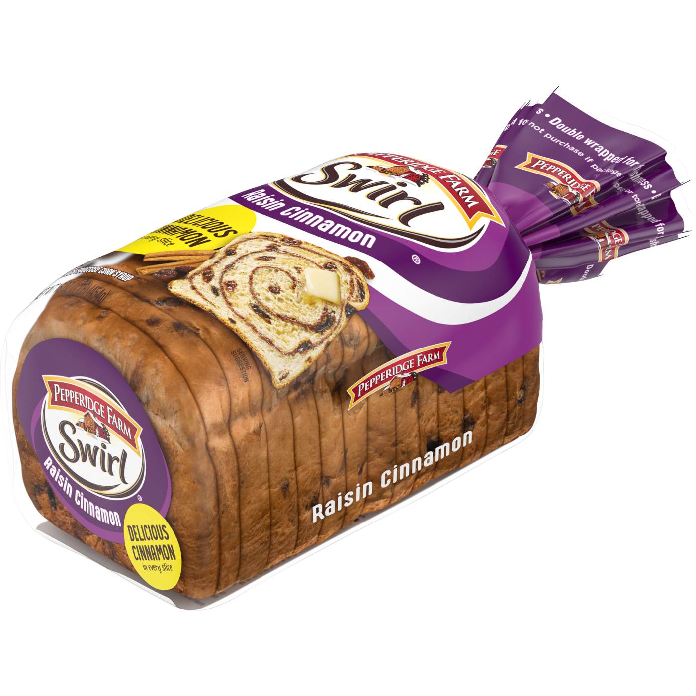 Pepperidge Farm Raisin Cinnamon Swirl Bread; image 6 of 9