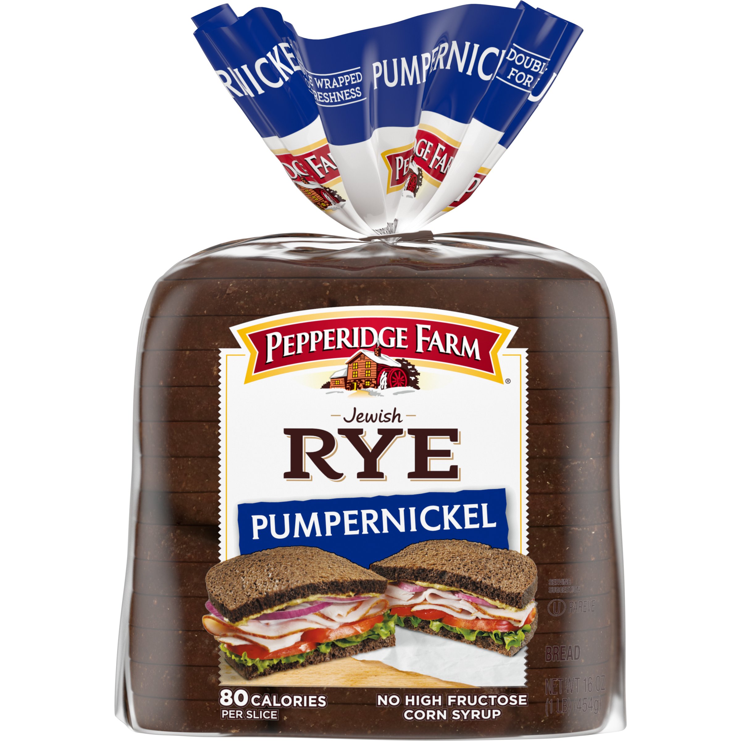 Pepperidge Farm Pumpernickel Dark Pump Bread - Shop Bread At H-E-B