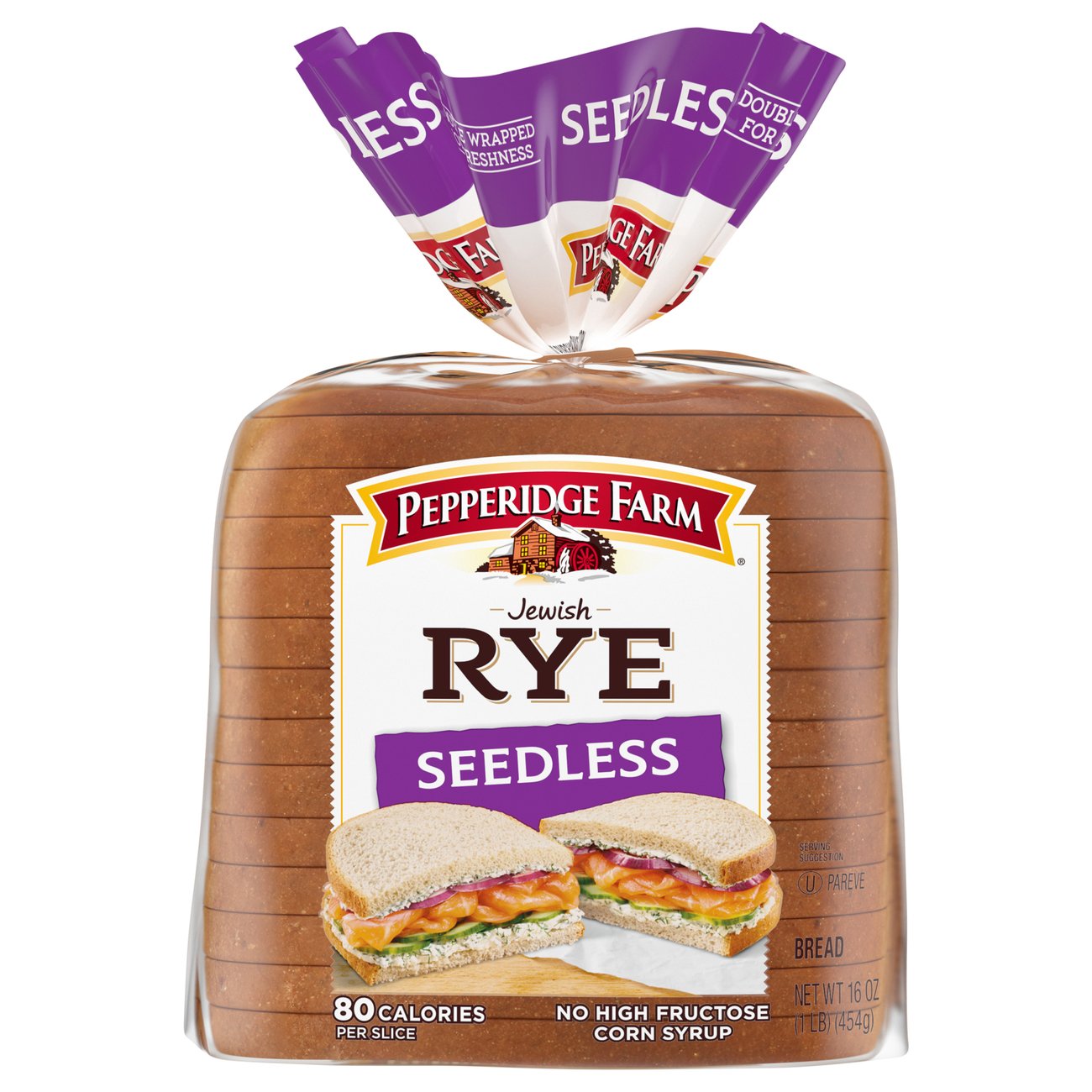 Pepperidge Farm Seedless Jewish Rye Bread - Shop Bread at H-E-B