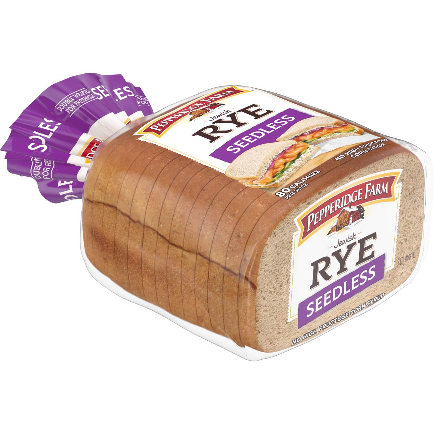 Pepperidge Farm Jewish Rye Seedless Rye Bread; image 5 of 6