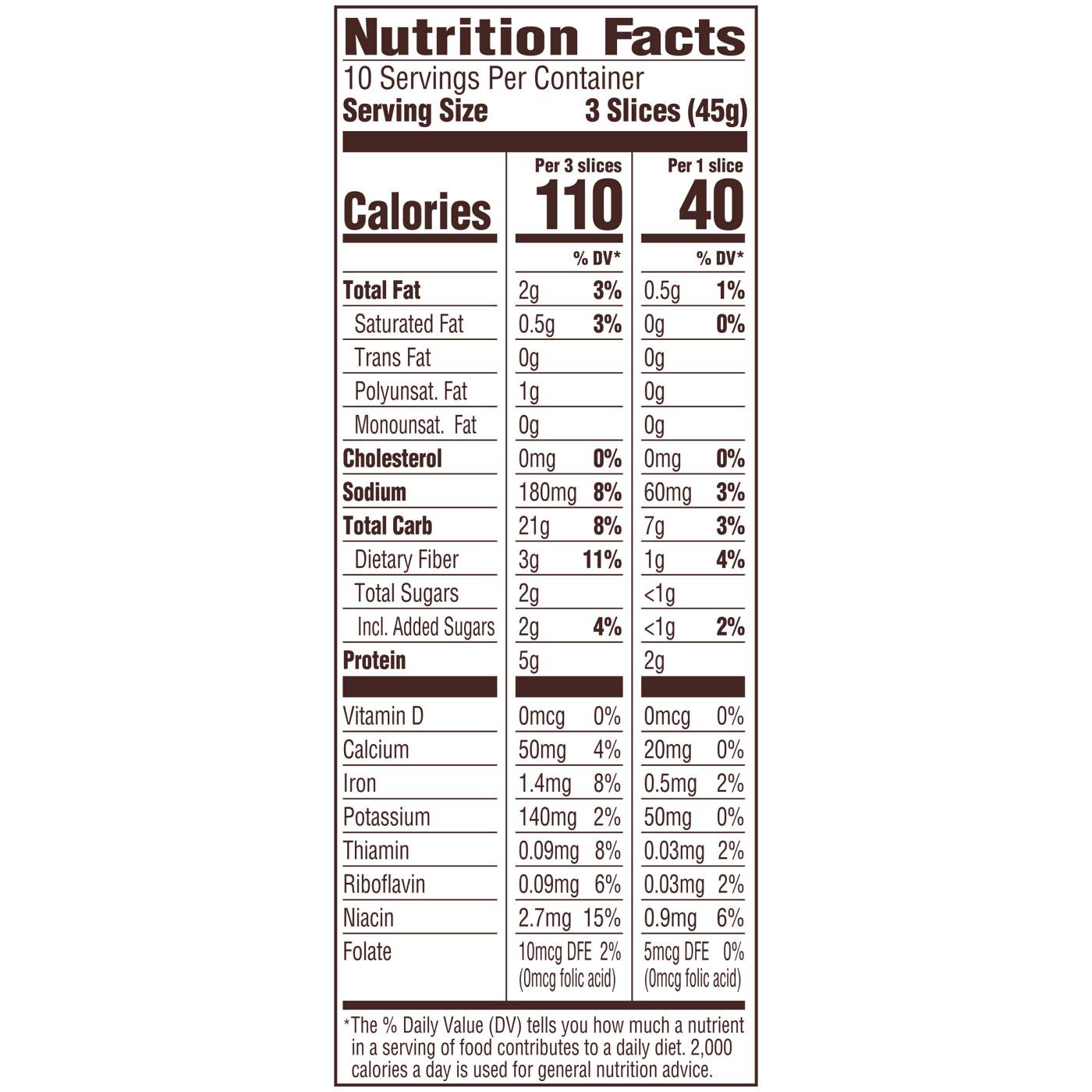 Pepperidge Farm Very Thin 100% Whole Wheat Bread; image 5 of 6