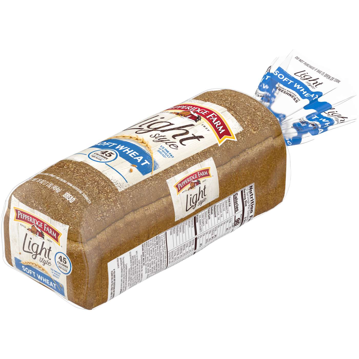 Pepperidge Farm Light Style Soft Wheat Sliced Bread; image 2 of 6