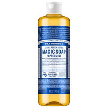Dr. Bronner's 18-in-1 Pure-Castile Soap - Hemp Peppermint