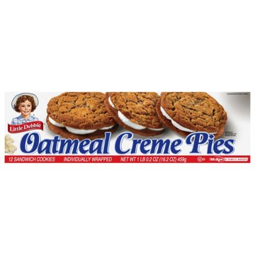 Little Debbie Oatmeal Creme Pies, 12 ct