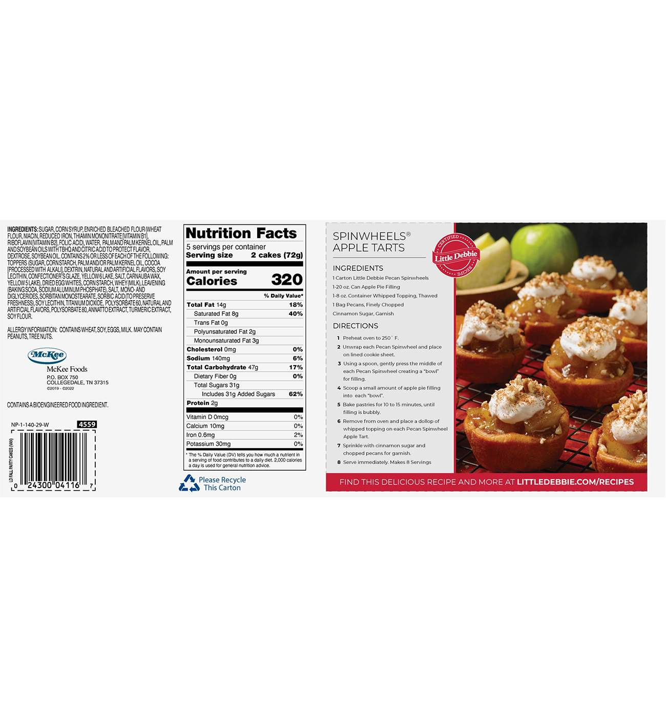 Little Debbie Fall Party Cakes; image 4 of 4