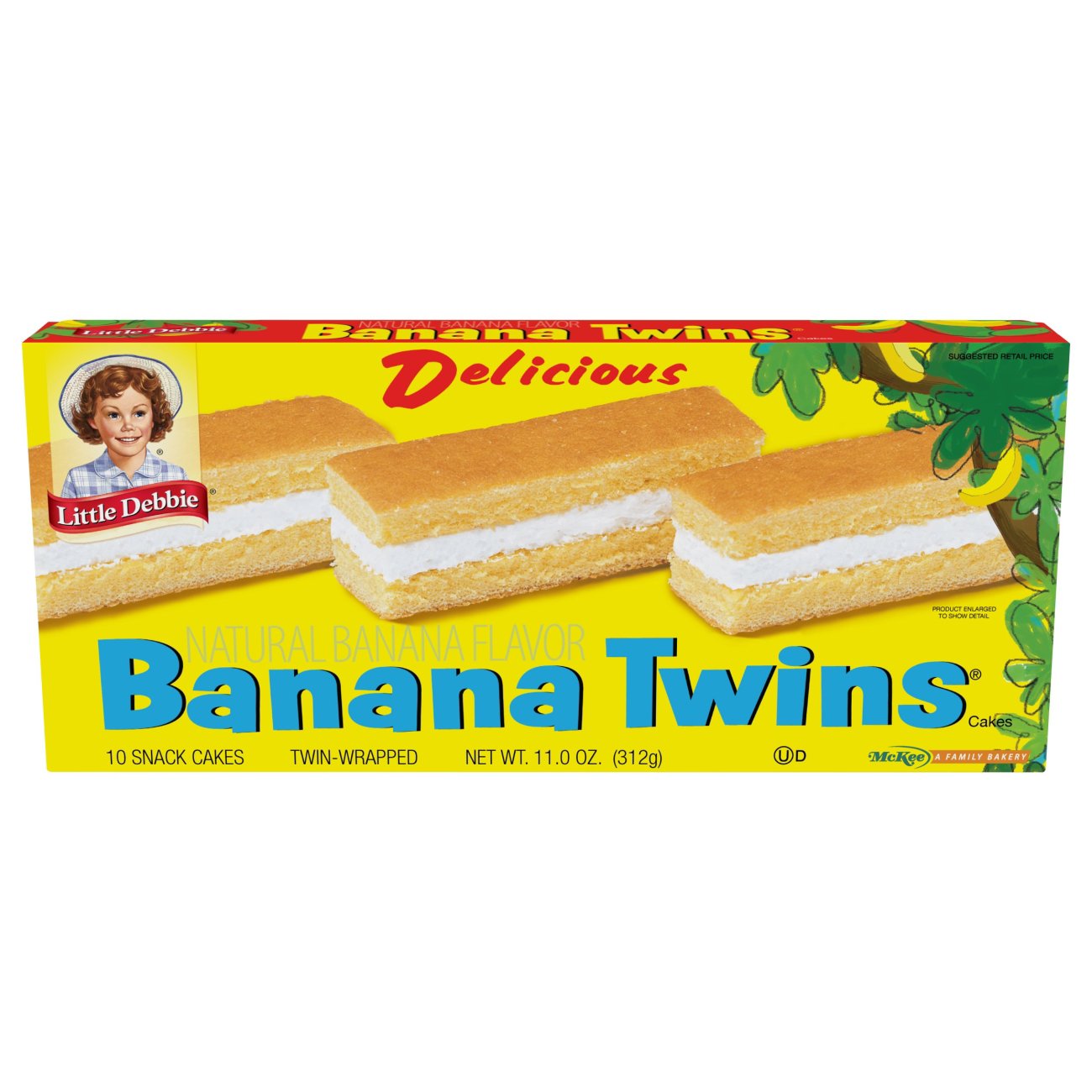 Little Debbie Banana Twins Cakes Shop Snack Cakes at HEB