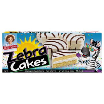 Little Debbie Zebra Cakes, 10 ct
